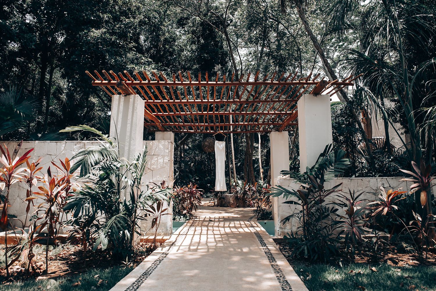 Mahekal Beach destination wedding venue garden Playa del Carmen