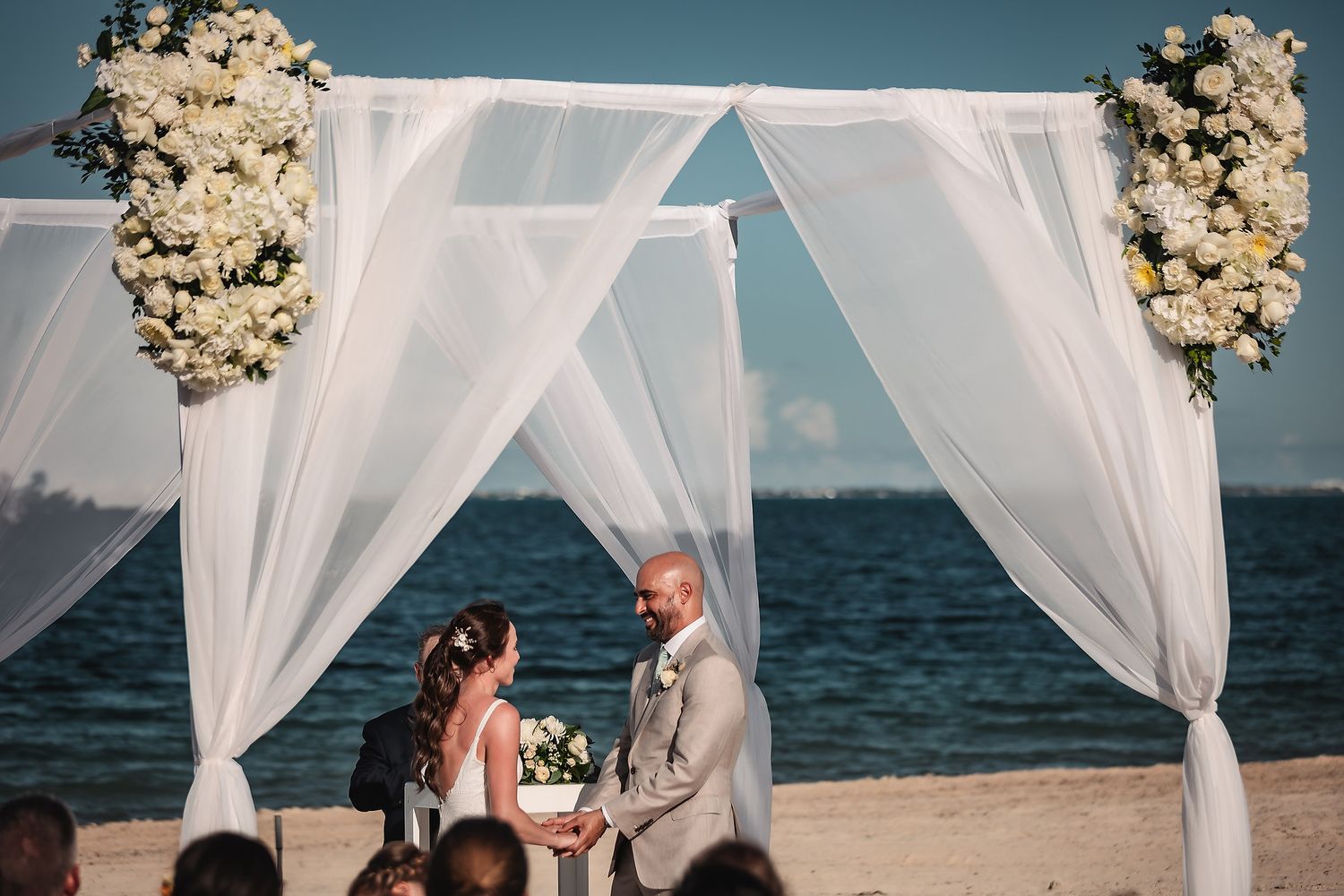 TRS Coral Costa Mujeres destination wedding ceremony Mexico