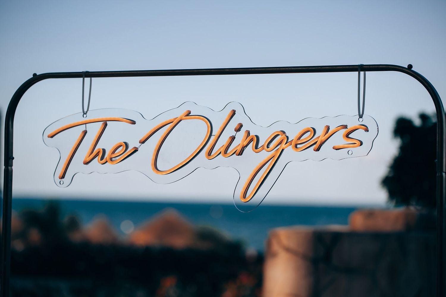A sign for a business called 'The Dingers' is displayed.