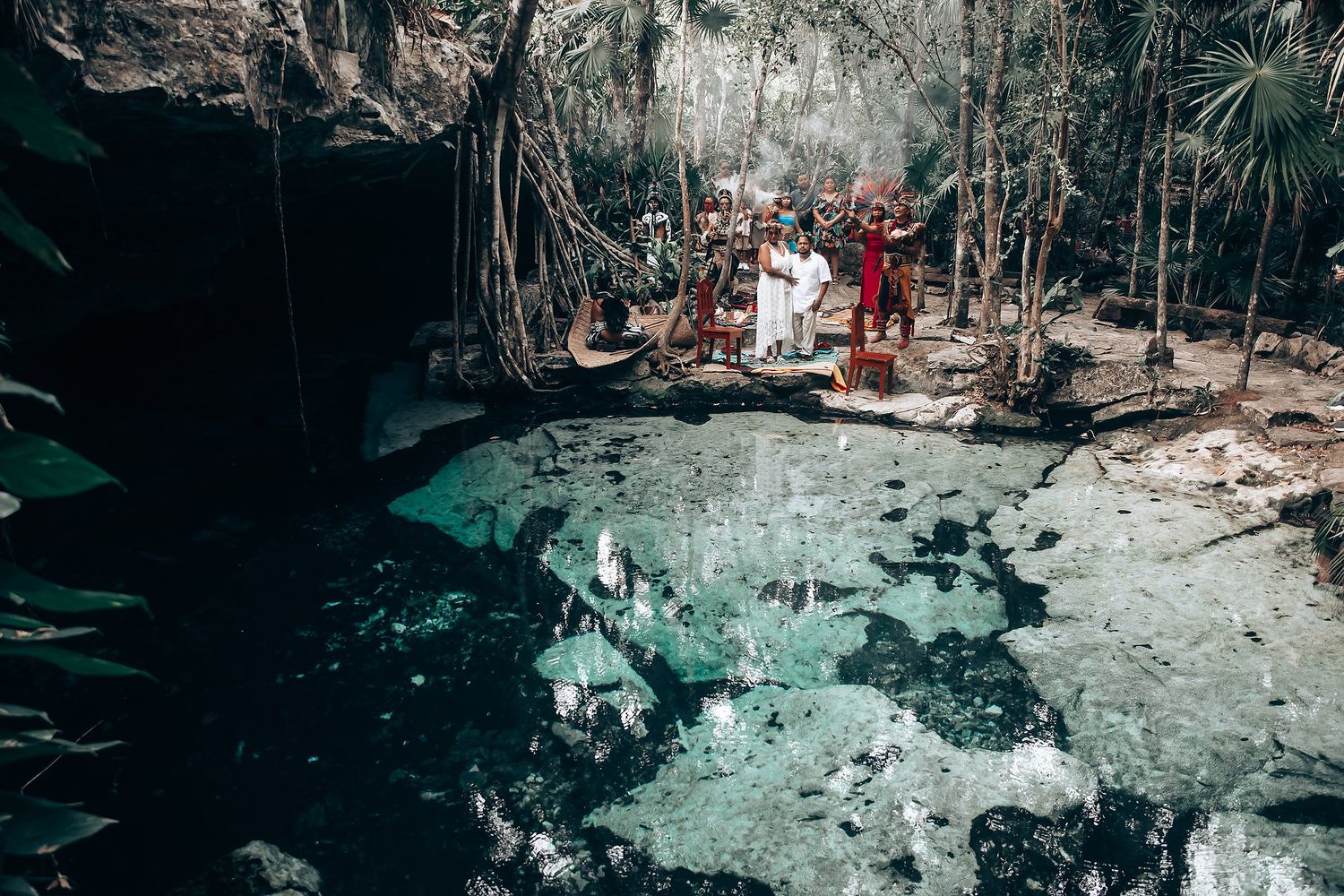 Ancestral Mayan Ritual Elopement in Riviera Maya Mexico