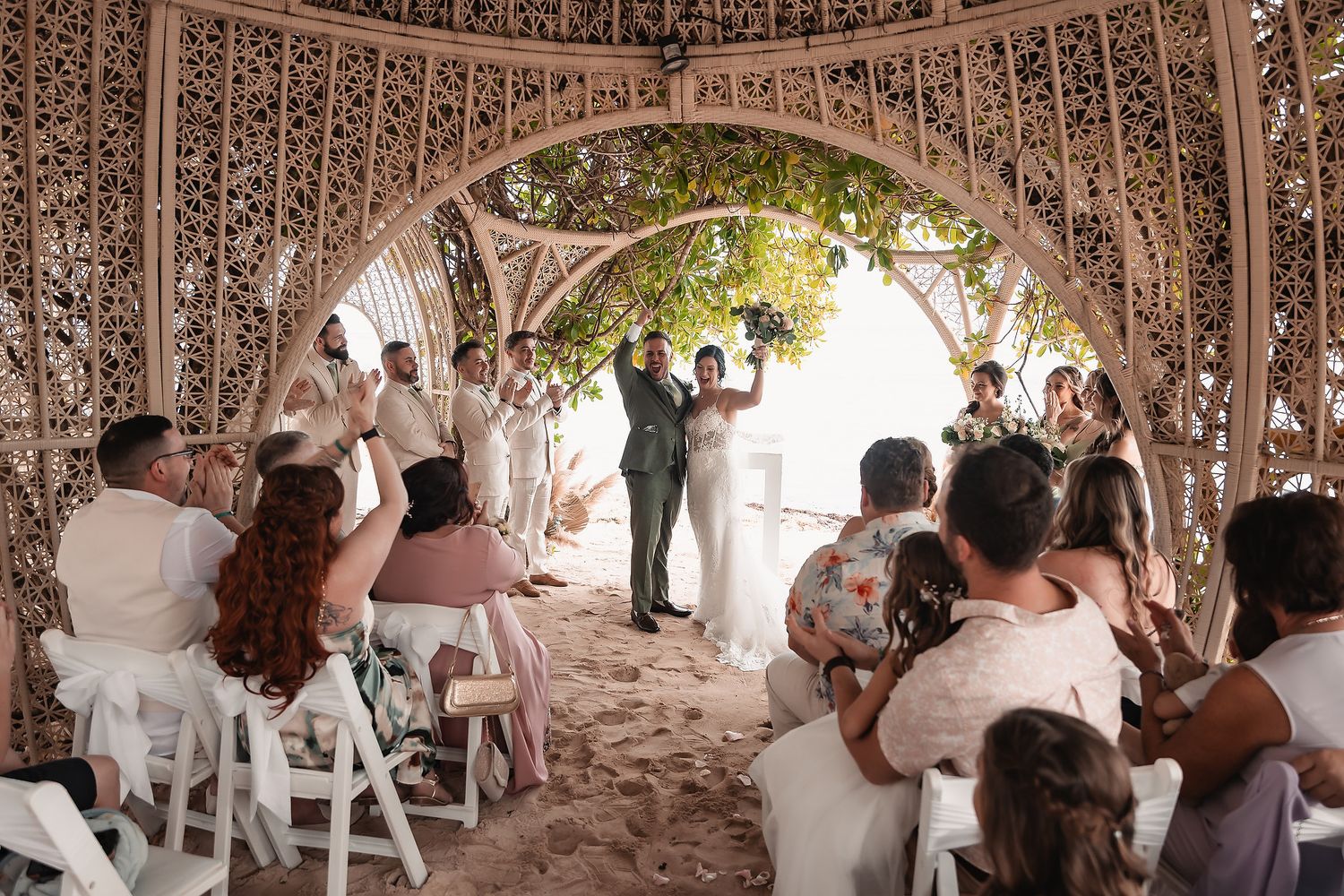 Sandos Caracol wedding videography in Playa del Carmen