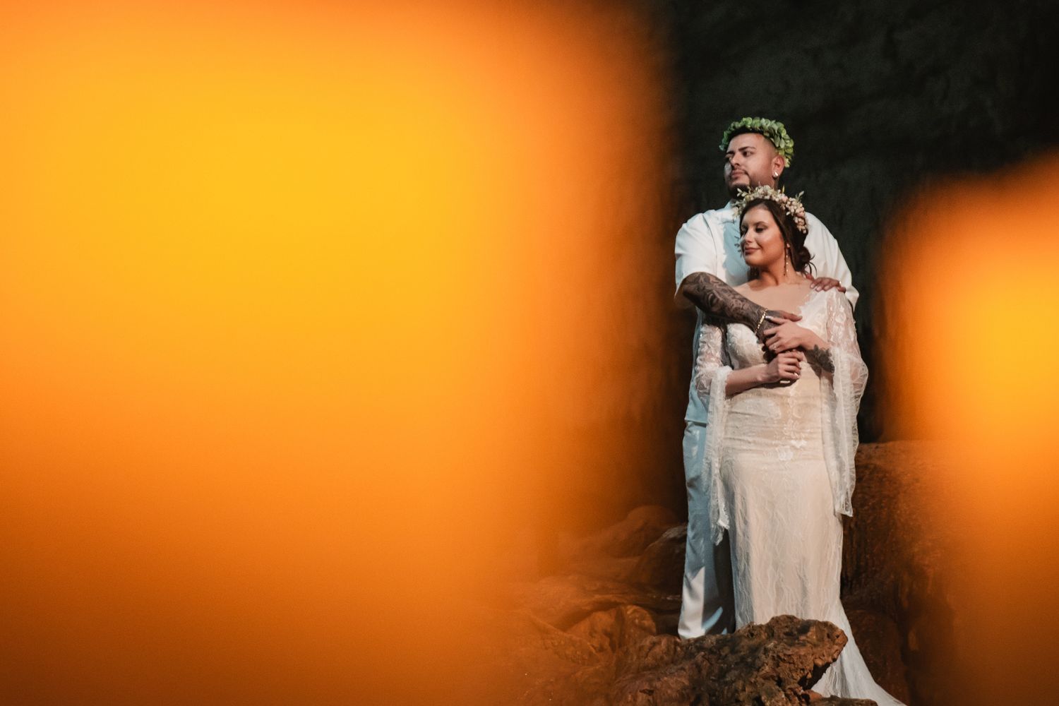Cenote Taak Bi Ha intimate elopement wedding in Tulum Mexico