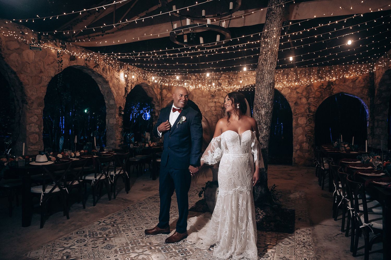 Arcadia Tulum intimate wedding ceremony in Tulum jungle