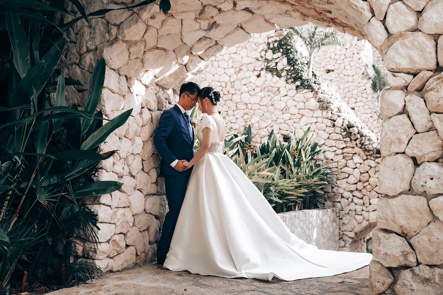 Xcaret Park wedding ceremony photography Riviera Maya