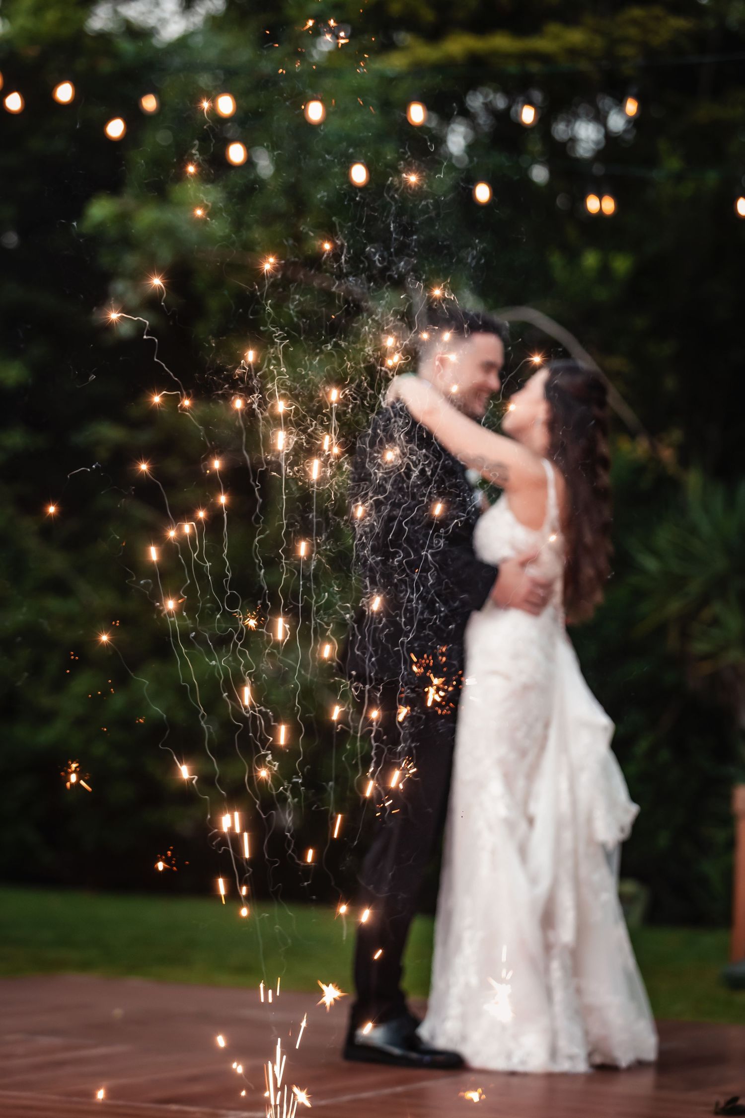 Dreams Tulum wedding reception under the stars in Riviera Maya