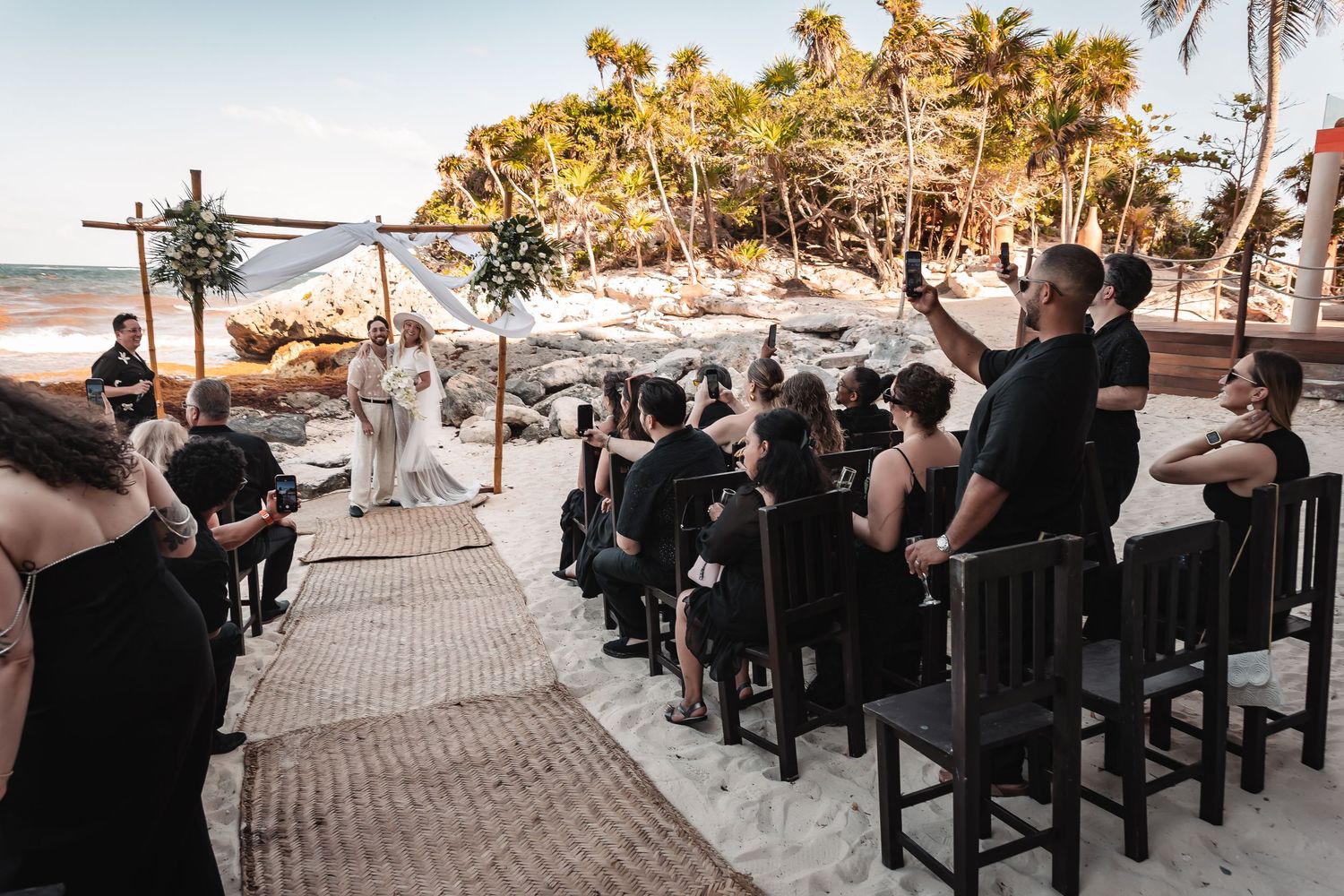 Luxury destination wedding at Blue Venado Riviera Maya Mexico