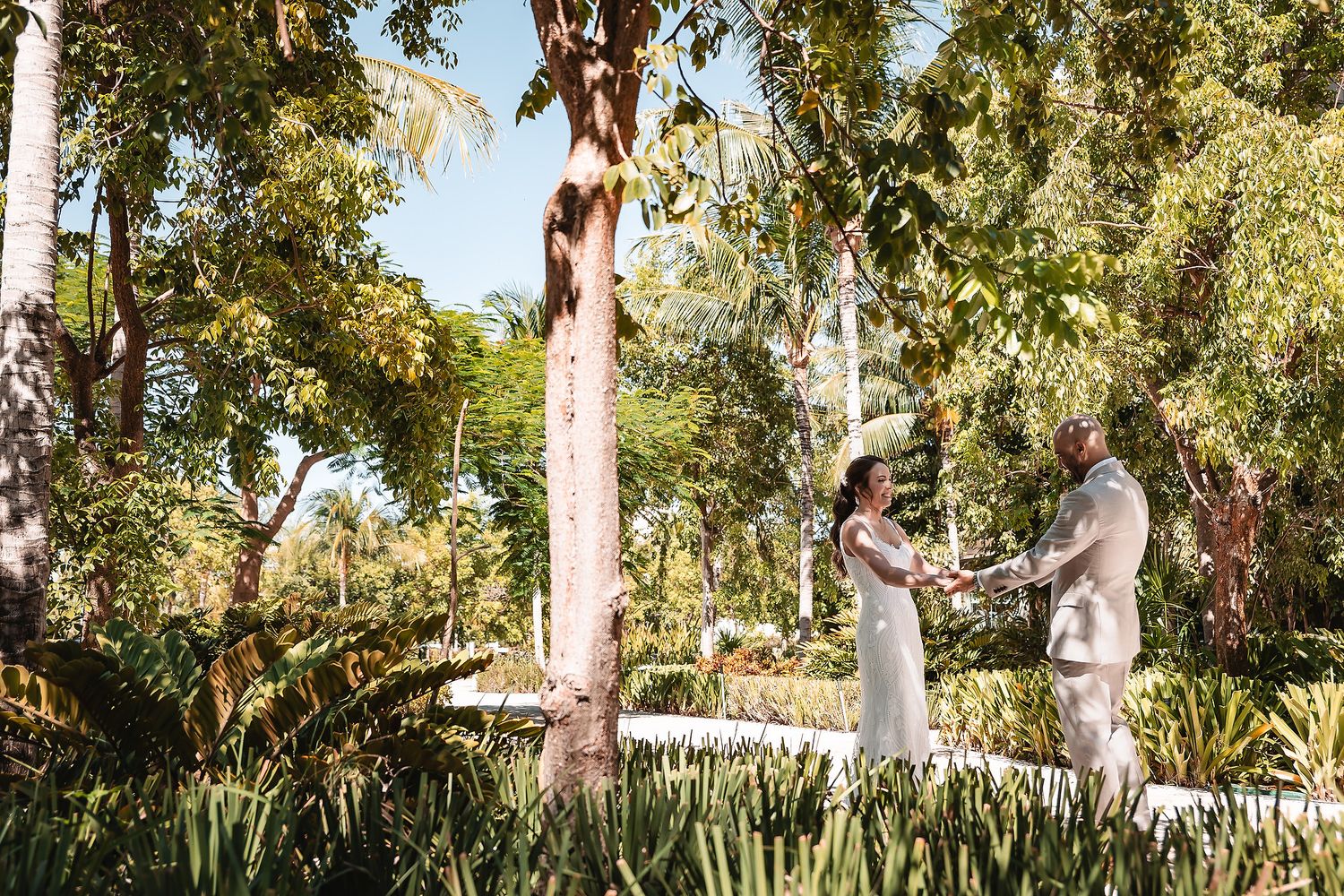 TRS Coral Costa Mujeres tropical resort wedding photography