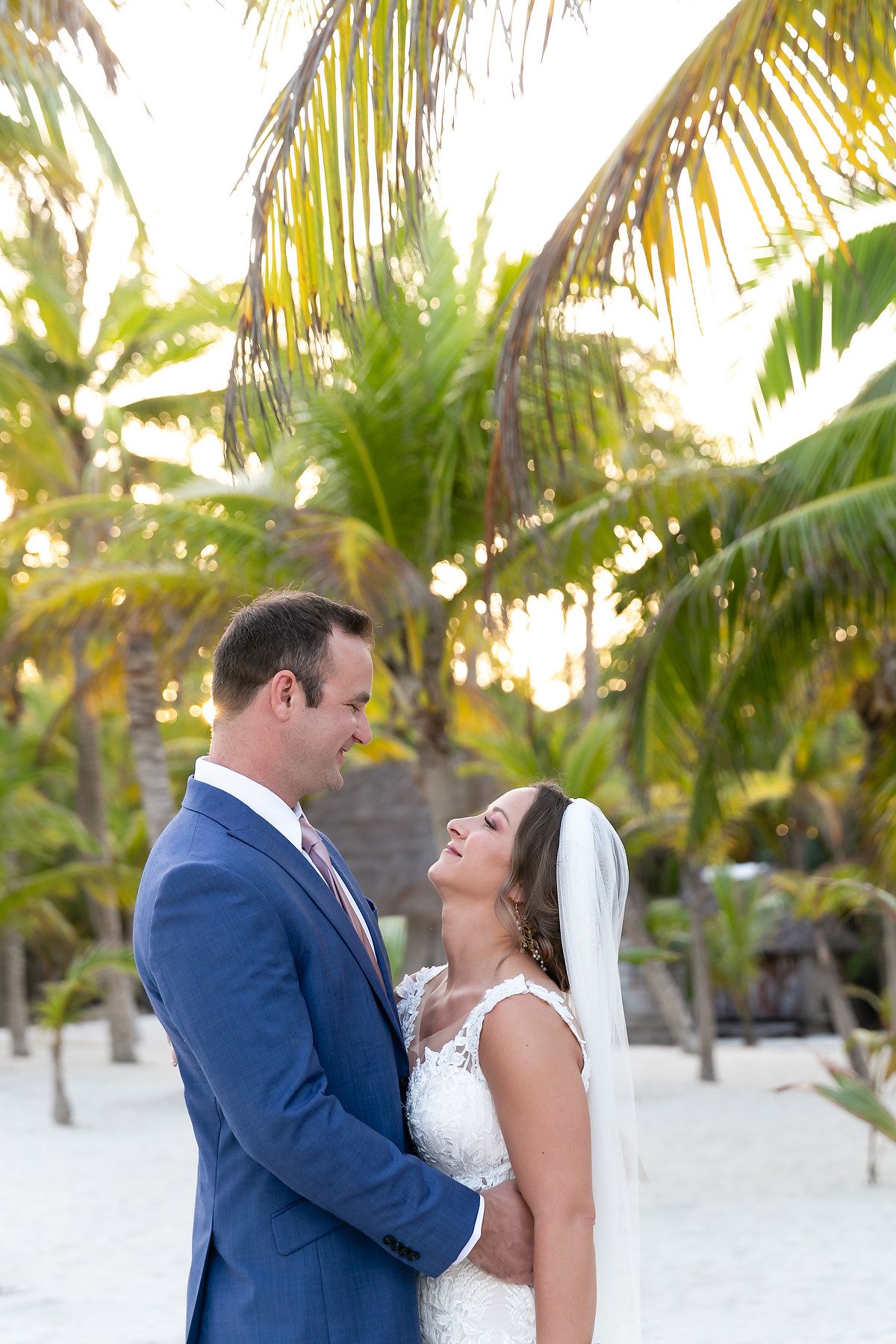 Saasil Kantenah tropical garden wedding photography Riviera Maya