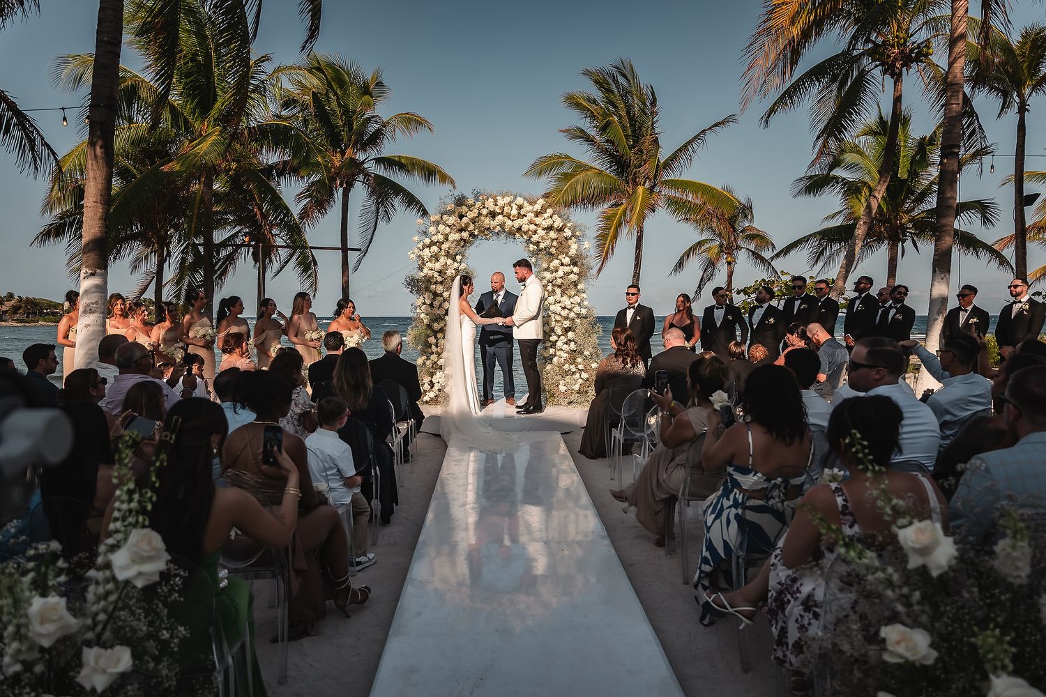 blue venado wedding videography in playa del carmen Riviera Maya