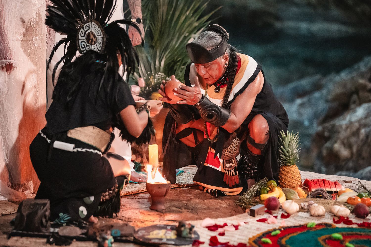 Cenote Taak Bi Ha underground cenote wedding photography Tulum
