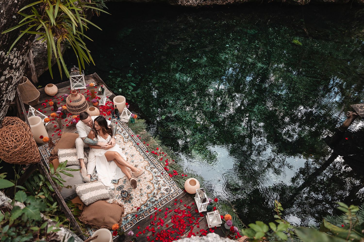 Tulum Marriage Proposal Photography