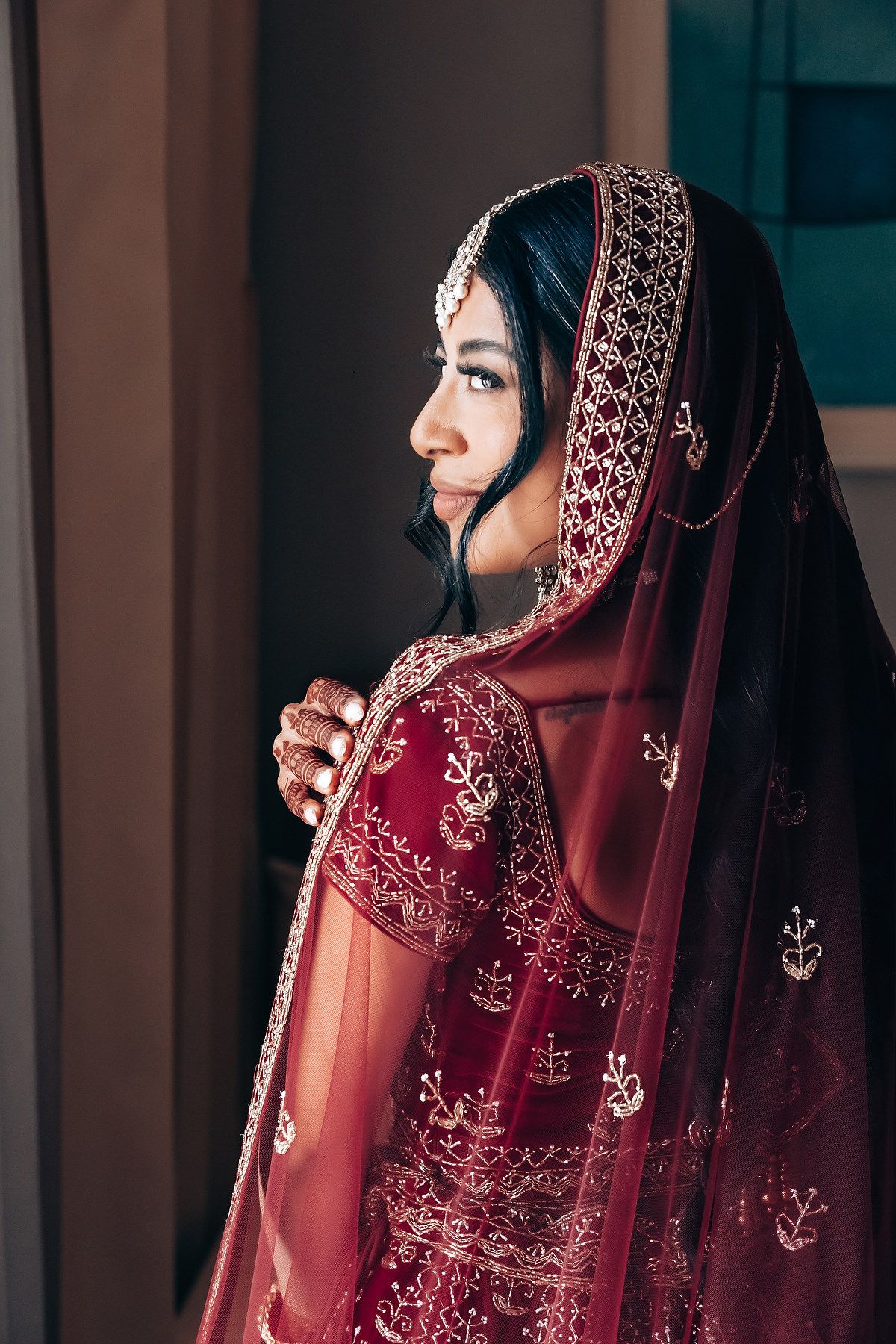 South Asian destination wedding ceremony in Cancun Mexico