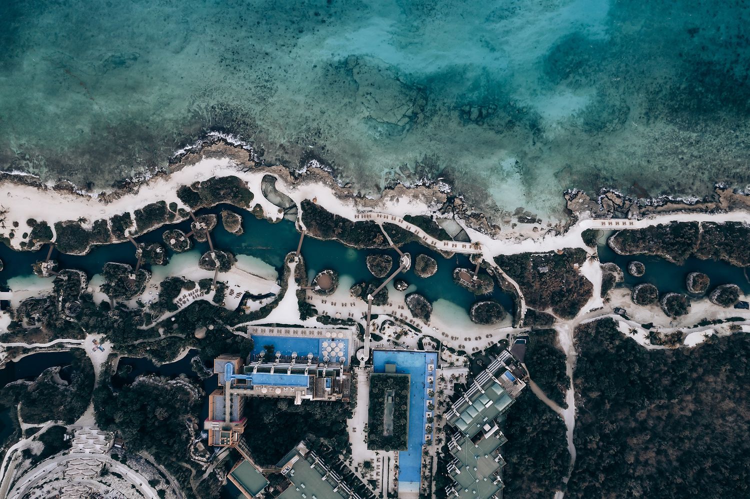 Hotel Xcaret Arte destination wedding photography Mexico