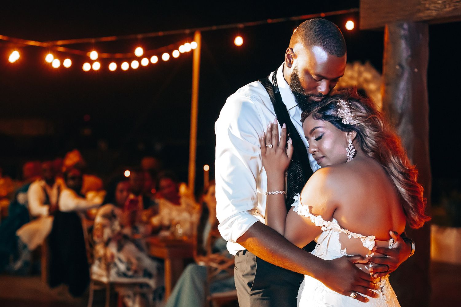 Elegant destination wedding setup at Royalton Riviera Cancun resort