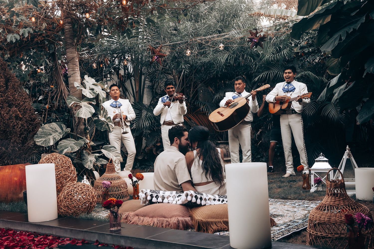 Jungle Villa Marriage Proposal in Tulum
