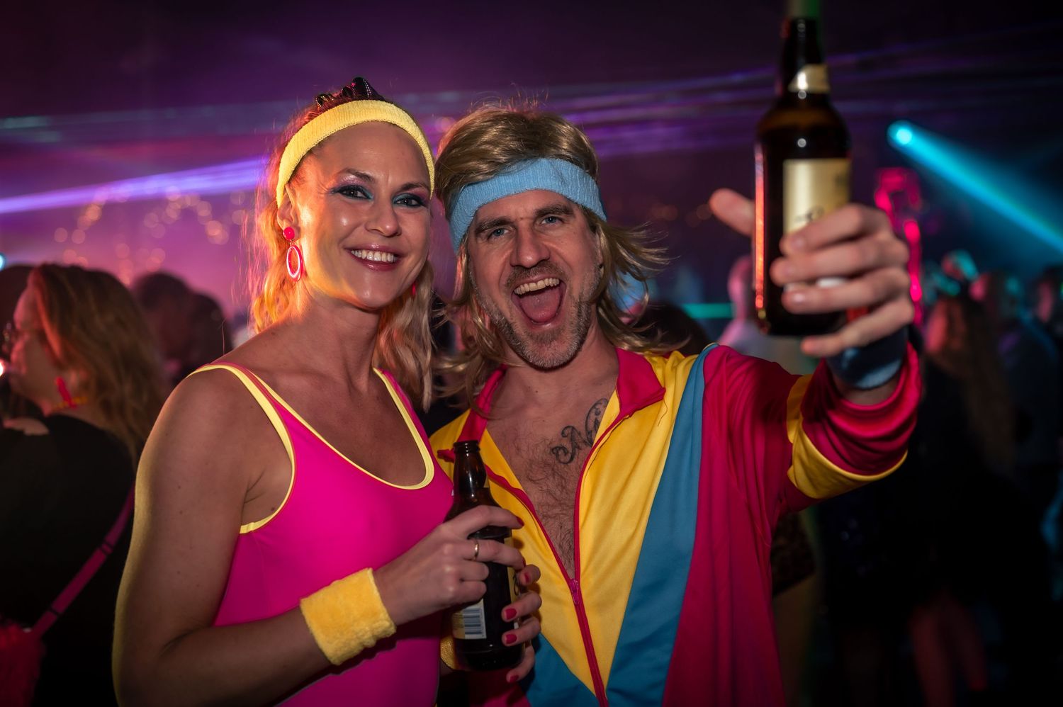 Eventfotografering, hotell Carlia, Uddevalla, 80-tals fest, disco, fotograf Uddevalla
