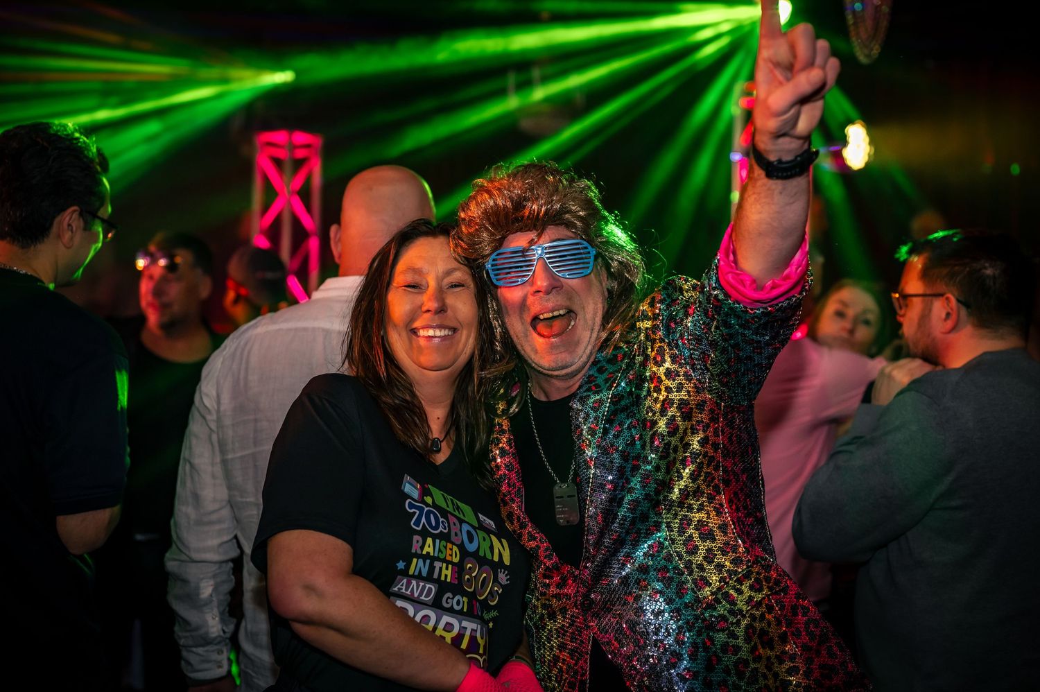 Eventfotografering, hotell Carlia, Uddevalla, 80-tals fest, disco, fotograf Uddevalla