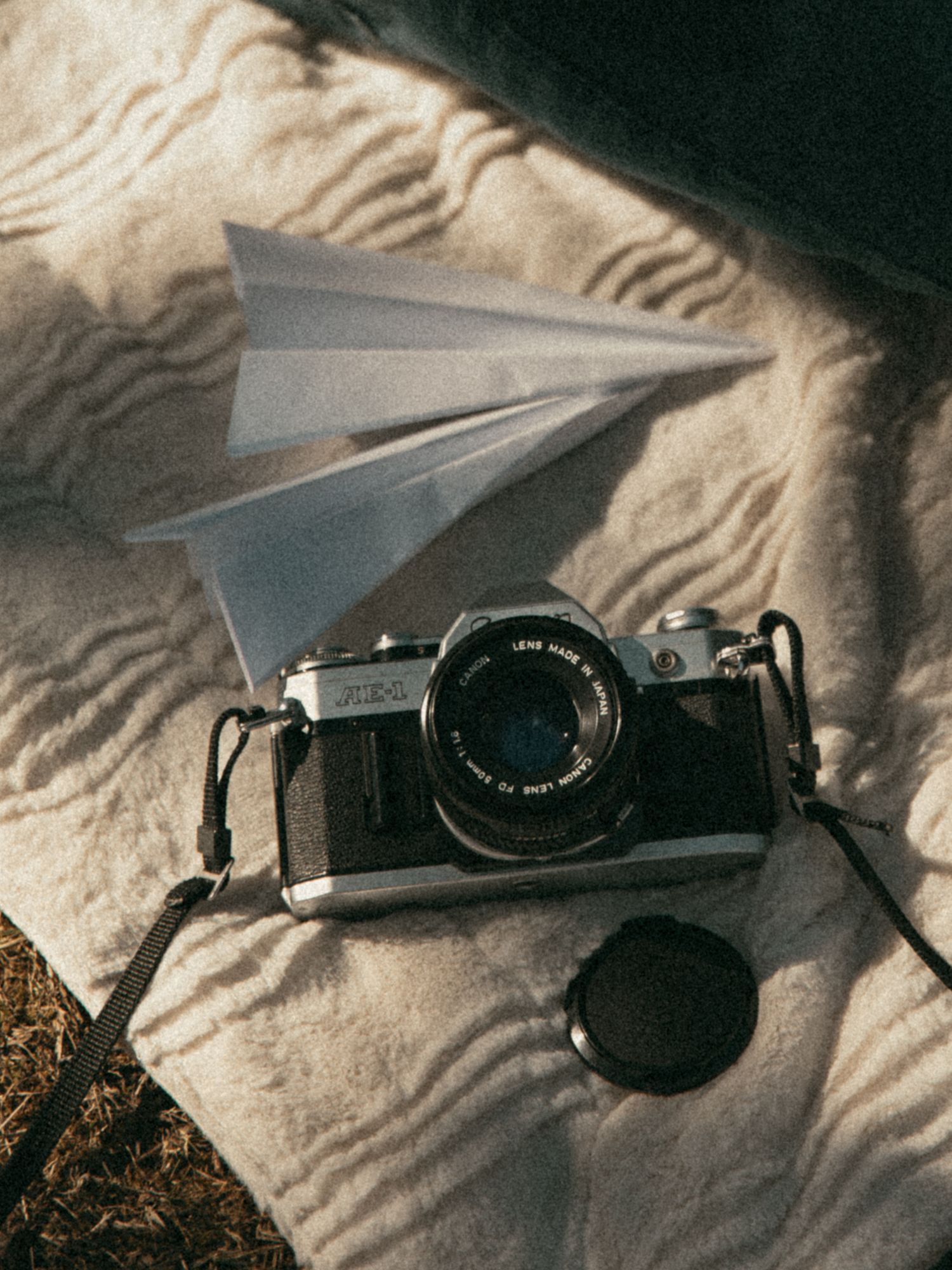 vintage grainy old camera in Cleveland Ohio by Gypsy Lens Photography. Moody, nostalgic, vintage, documentary wedding photography