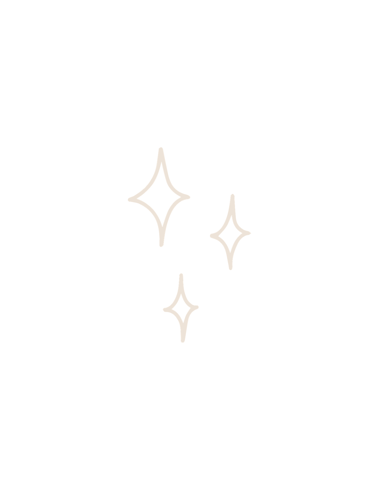 Custom vintage brand graphic of stars for Gypsy Lens Photography, a Northeast Ohio documentary wedding and elopement storyteller.