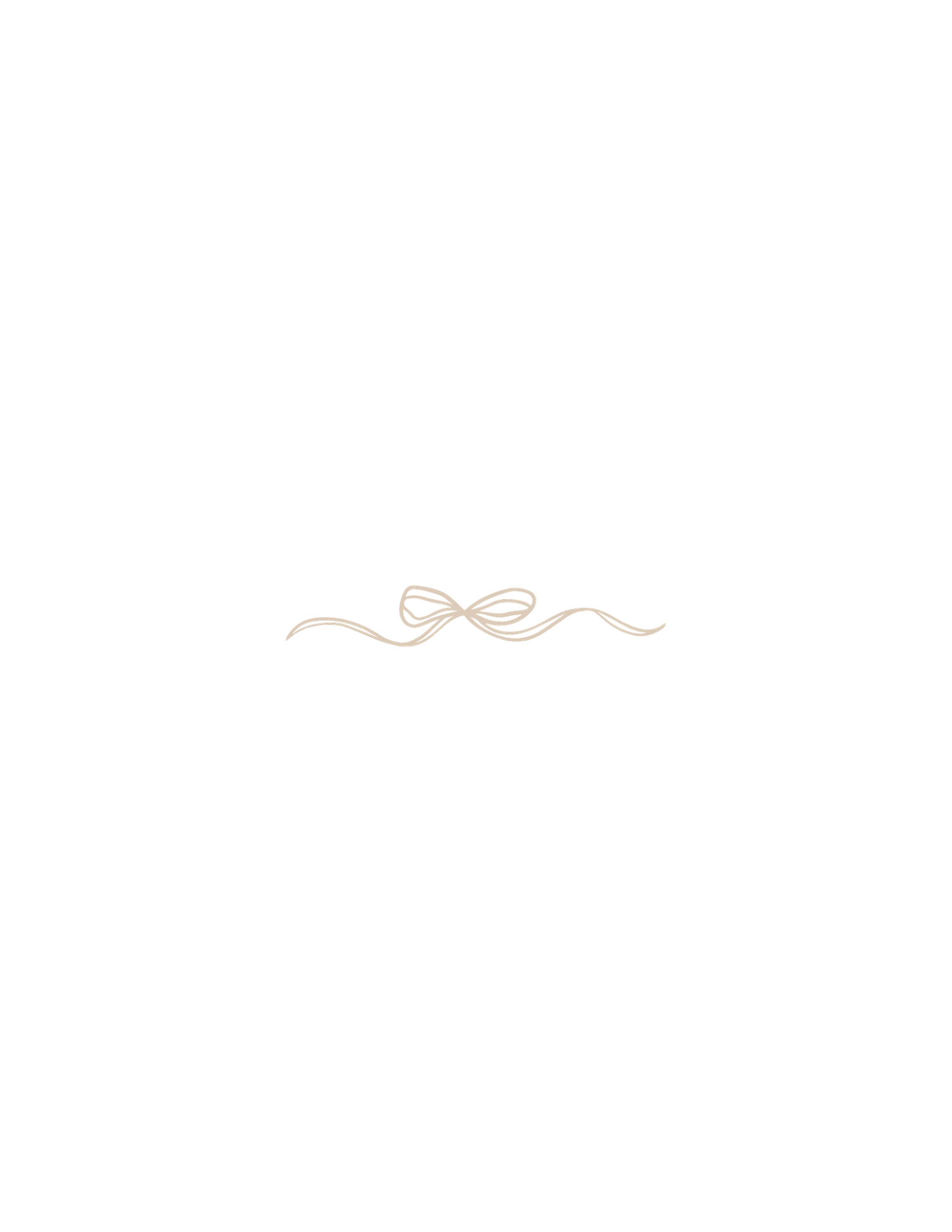 Custom vintage brand graphic of bow for Gypsy Lens Photography, Northeast Ohio documentary wedding and elopement photographer
