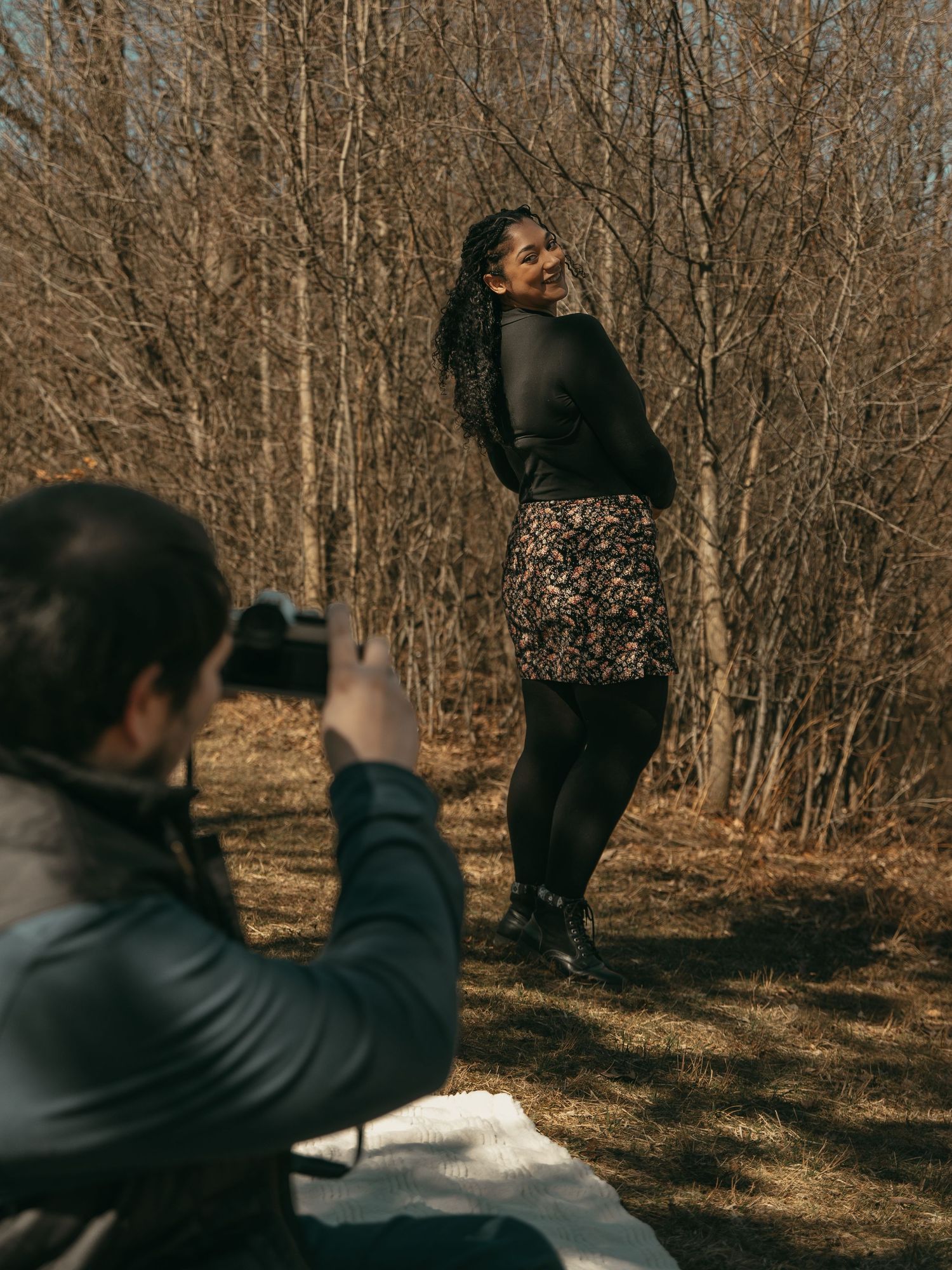 Engagement session in Cleveland Ohio by Gypsy Lens Photography. Moody, nostalgic, vintage, documentary wedding photography