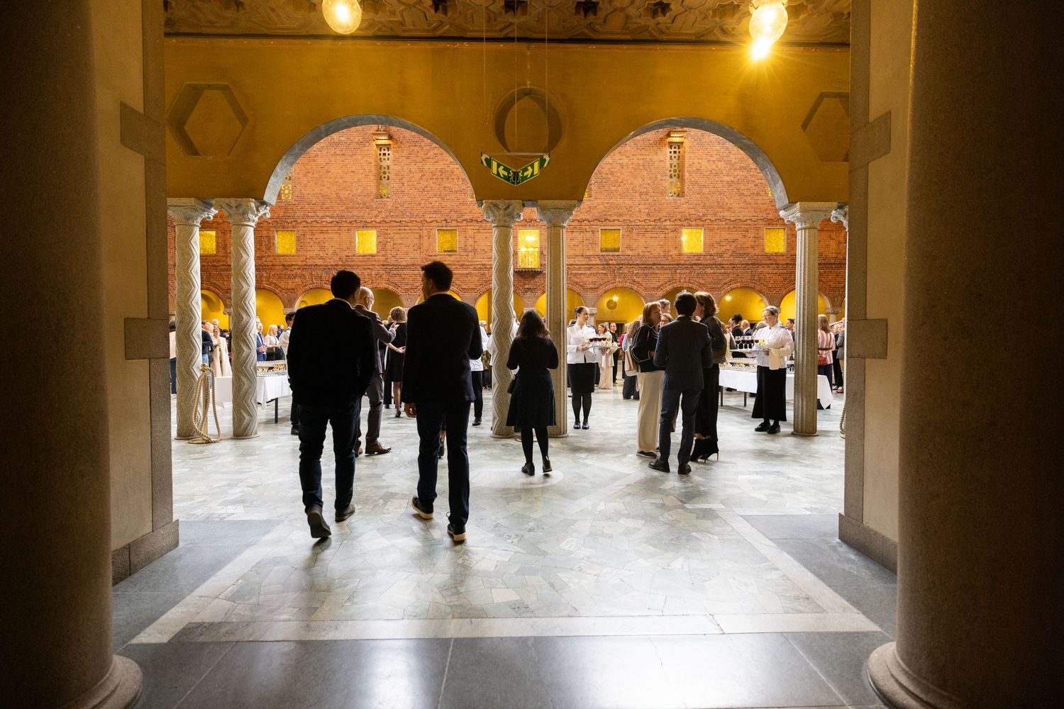 Eventfotografie im Stockholmer Rathaus