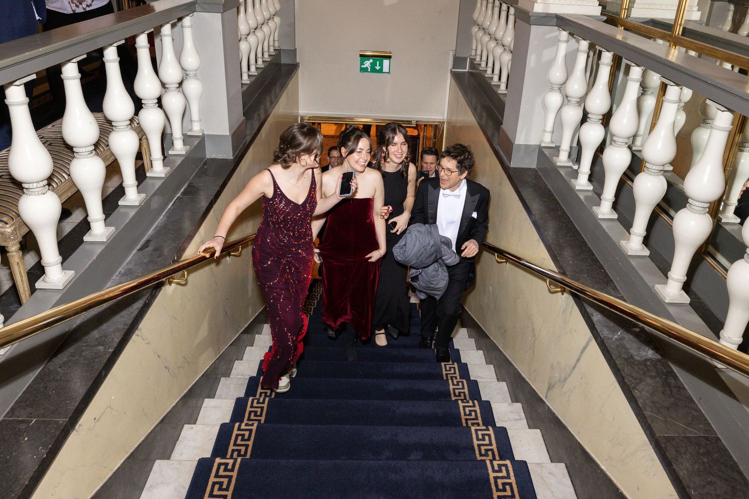 Photo of the Nobel Prize Winner in Chemistry - David Baker - arriving at Grand Hotel in Stockholm