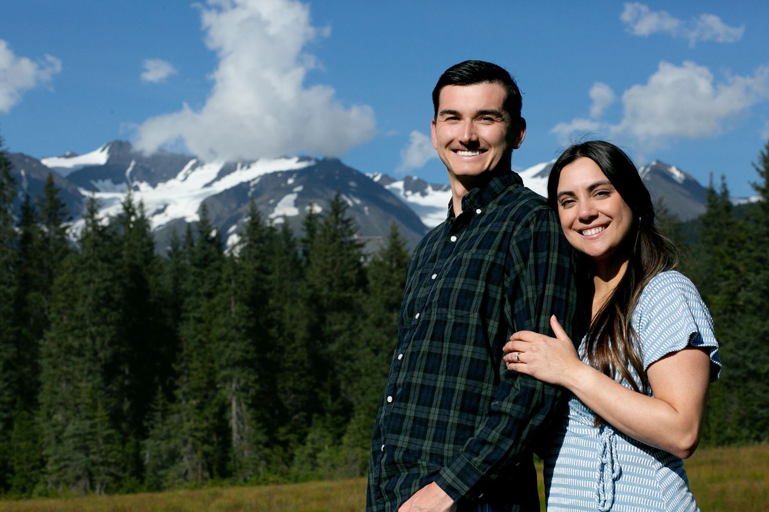 B & A couple photo
