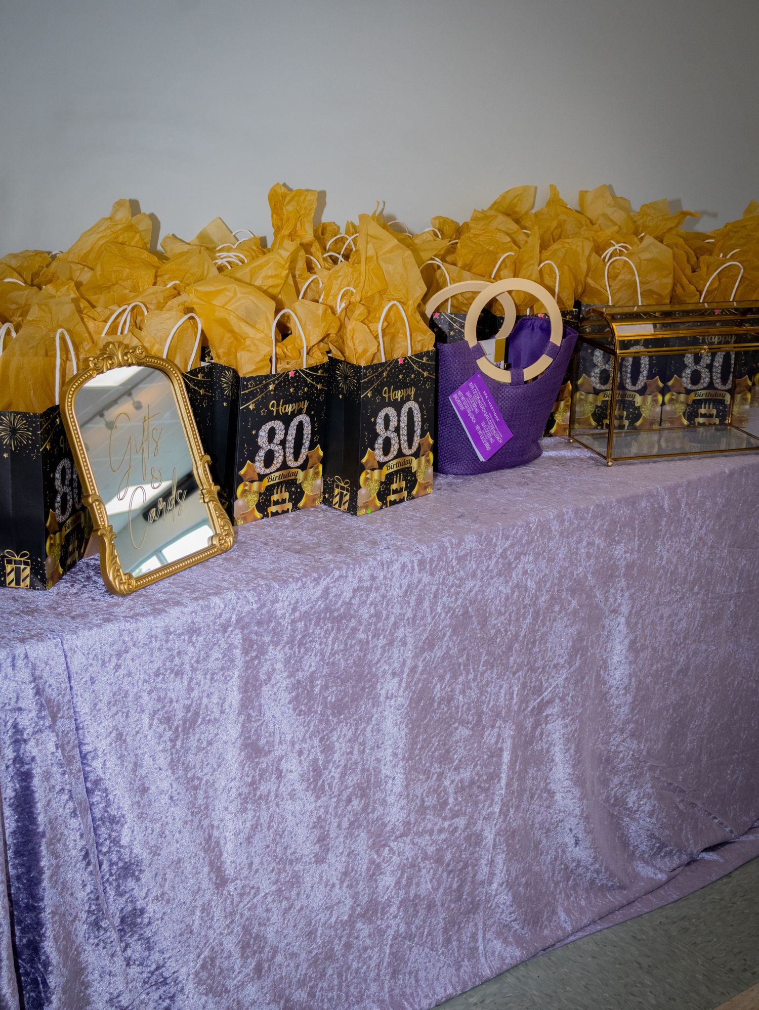 Some of the gift bag to some of the guest by zmoovy milestones