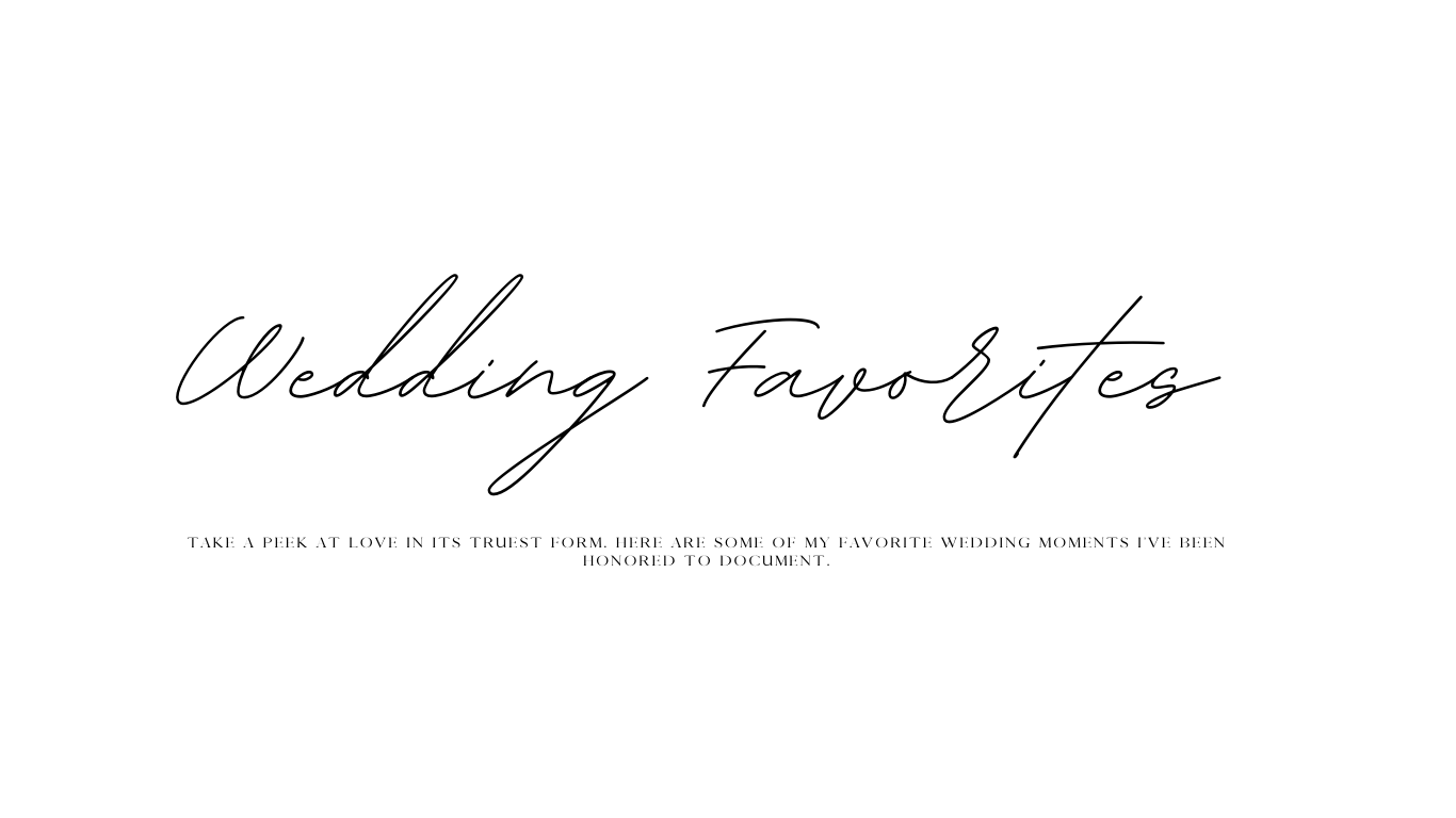 Elegant cursive text reading 'Wedding Favors & Tips' in black against a clean white background.