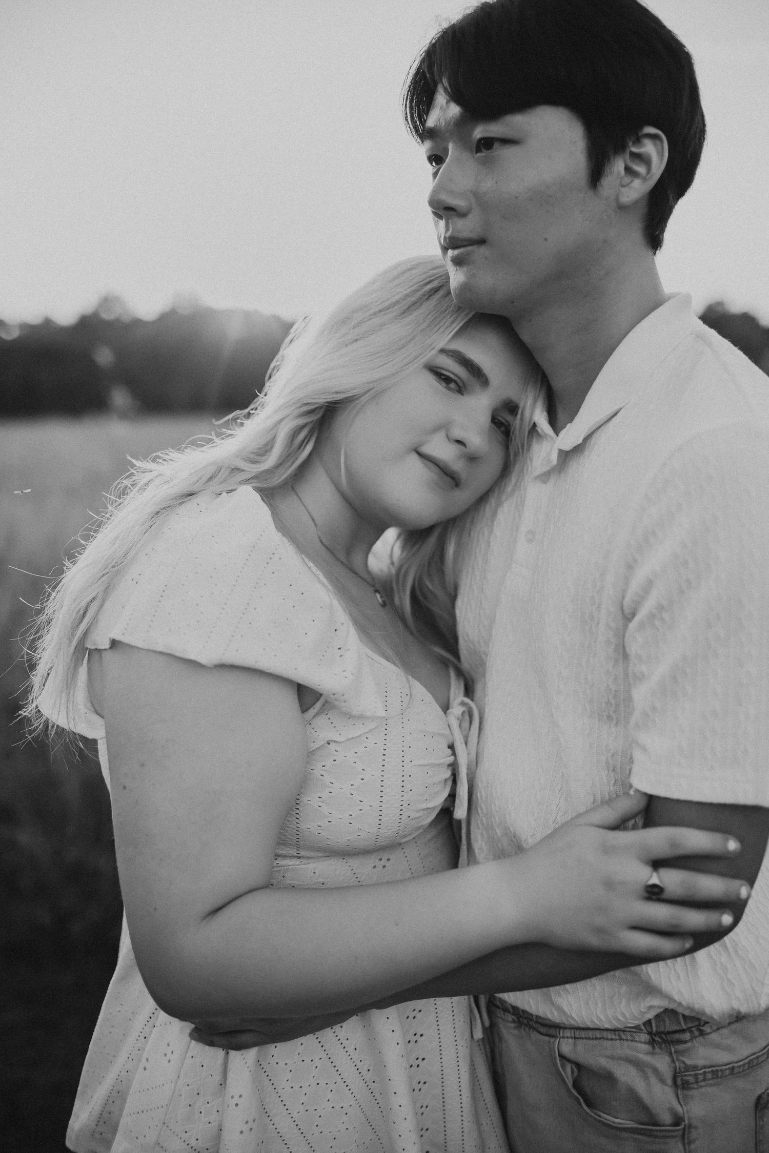 Dreamy engagement photos
