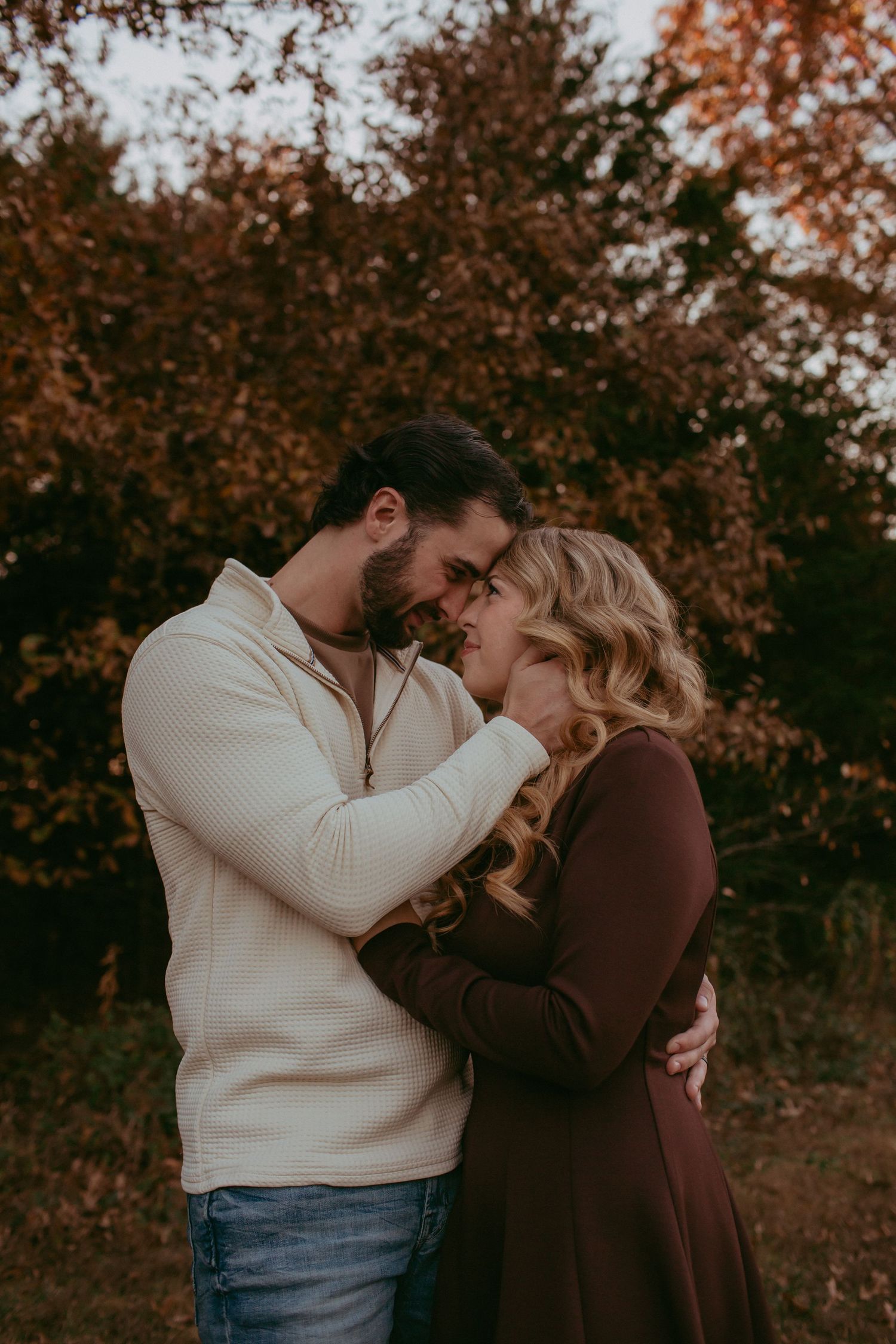 Fall couples photos