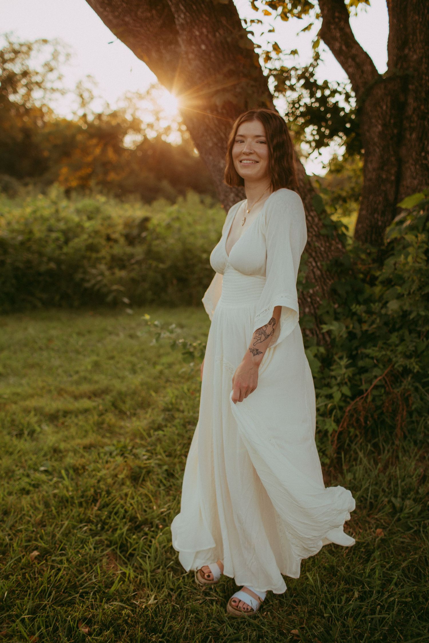 Sunset portrait
