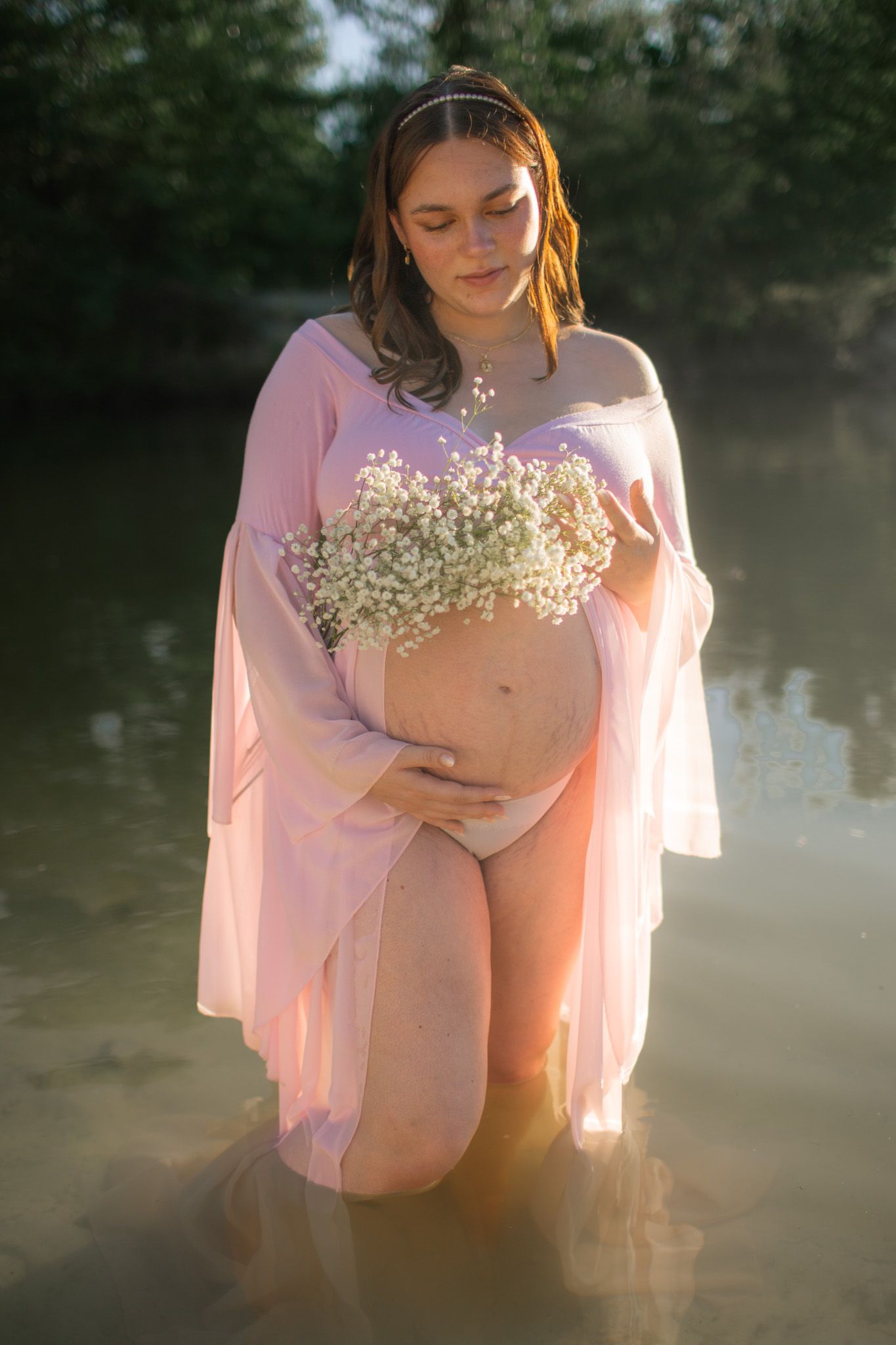 Dreamy maternity photo