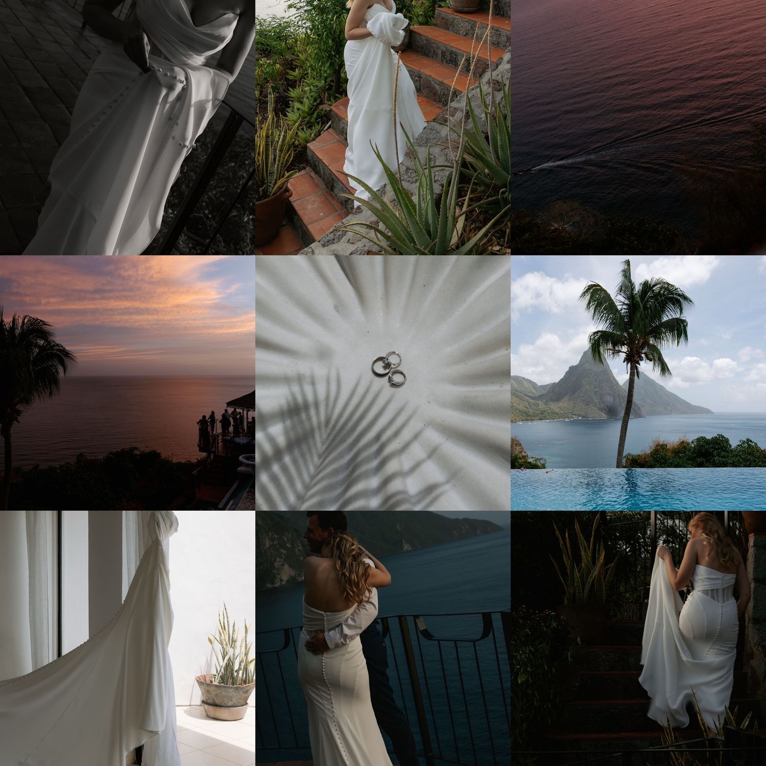 Saint Lucia Le gallerie Anse Chastanet Sugar Beach soufriere private villa wedding resort documentary relaxed luxury photographer rebekah