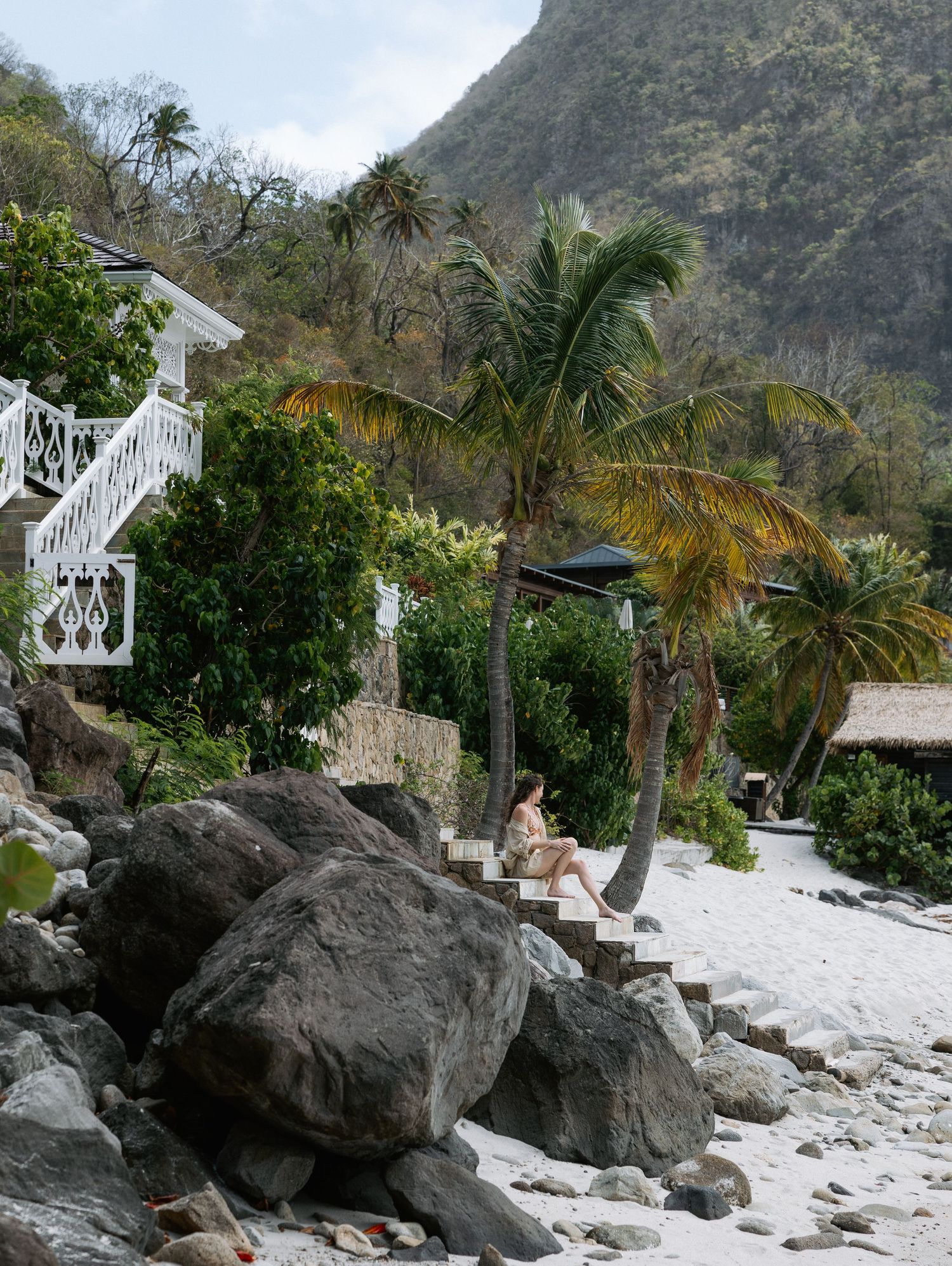 Saint Lucia Sugar Beach Viceroy soufriere private beach wedding resort documentary relaxed luxury photographer rebekah sage photo