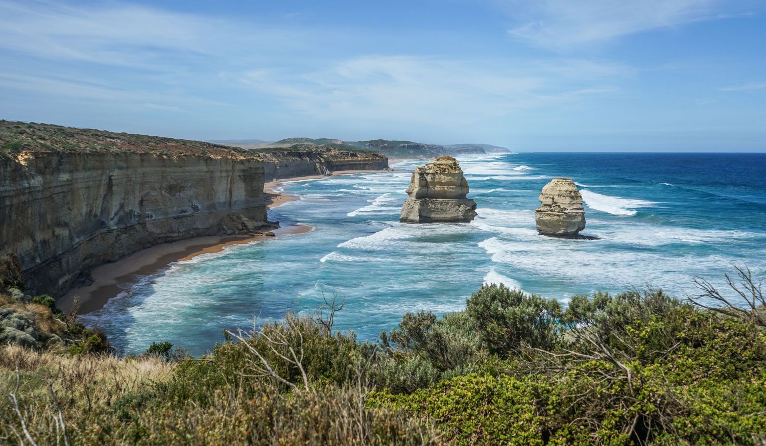 South Australia elopement destination. The twelve apostles. Beautiful coastline in Australia