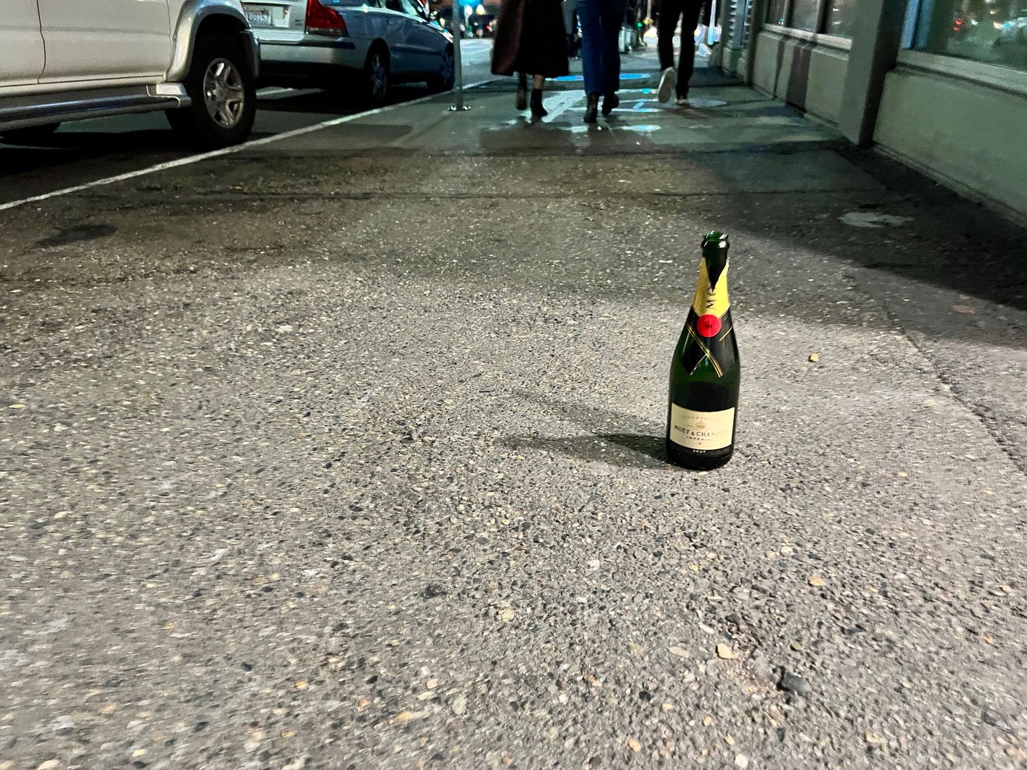 Leaving the party behind