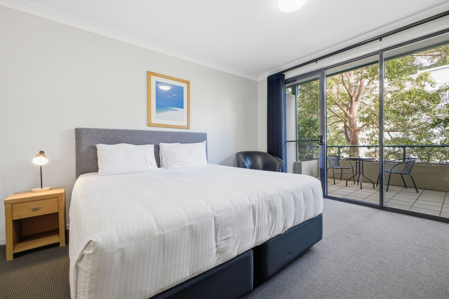 Image of a Hotel bedroom.