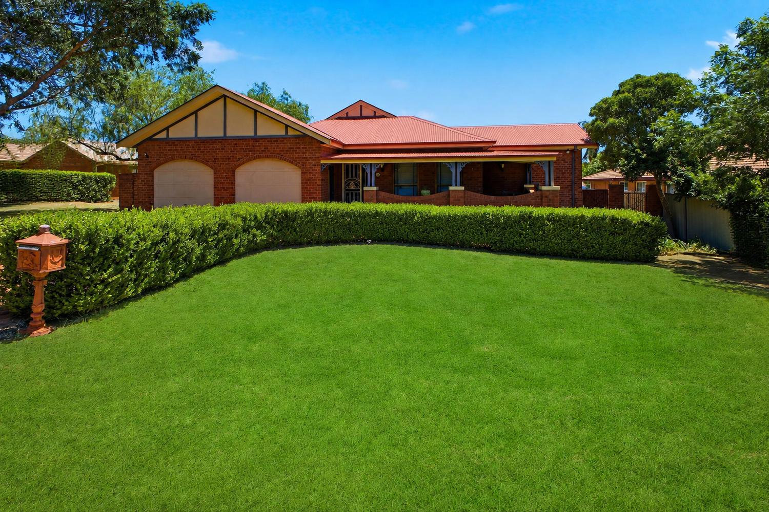 Image featuring a virtual lawn replacement.