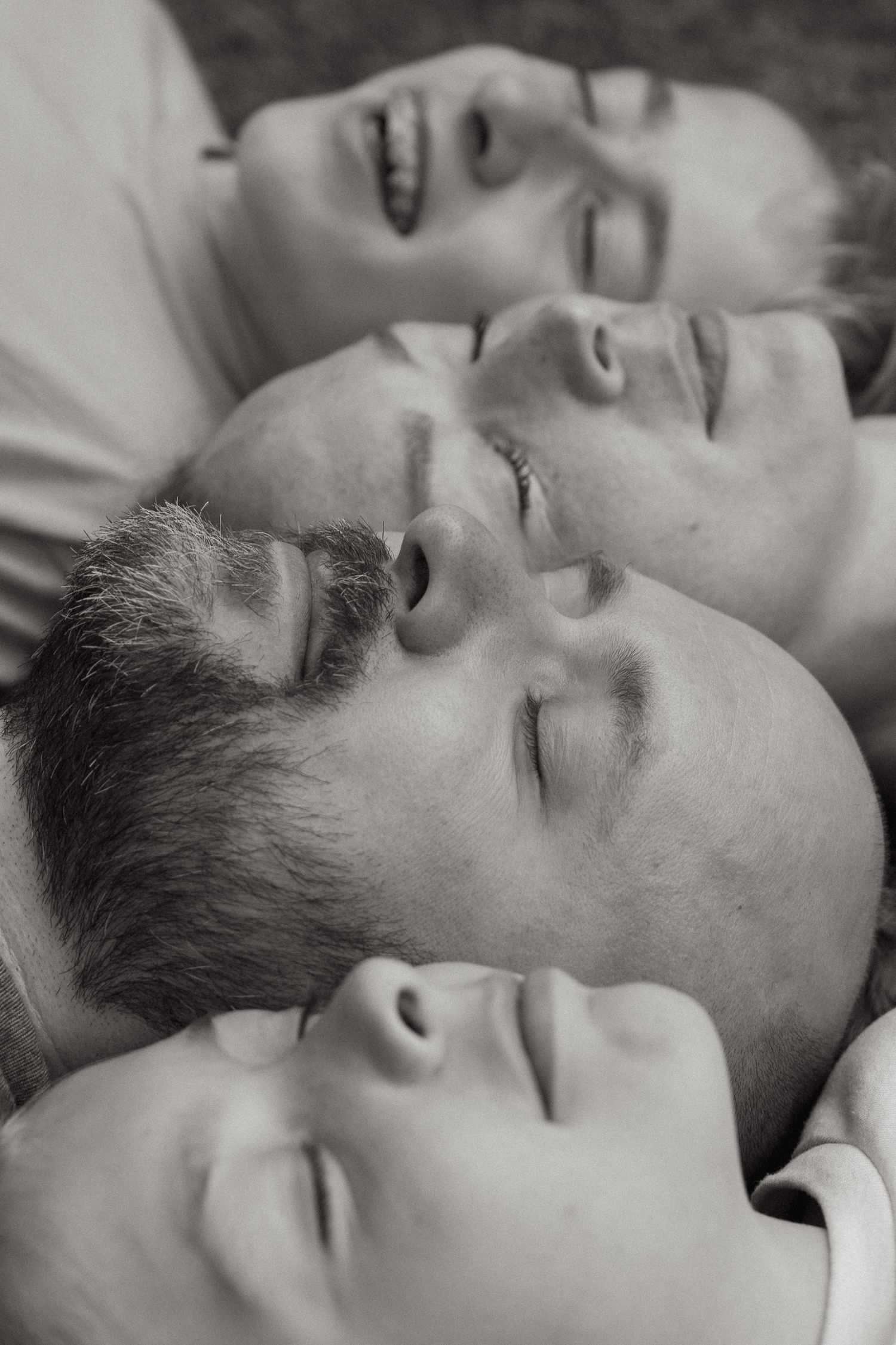 Family portraits in Regina, Saskatchewan capturing authentic connection between parents and their children.