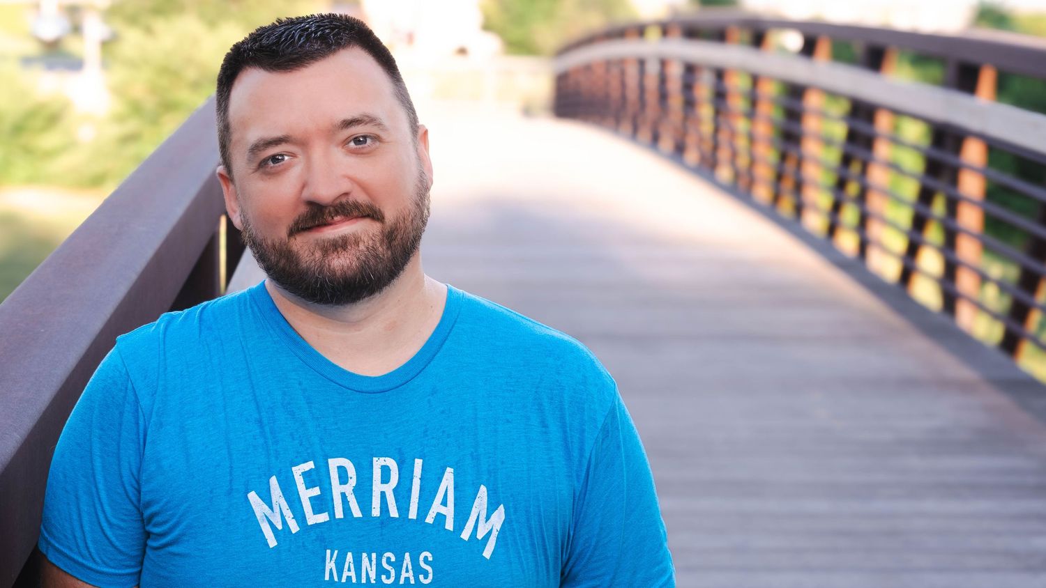 Billy Croan, candidate for Mayor of Merriam, Kansas, and hometown enthusiast and activist.