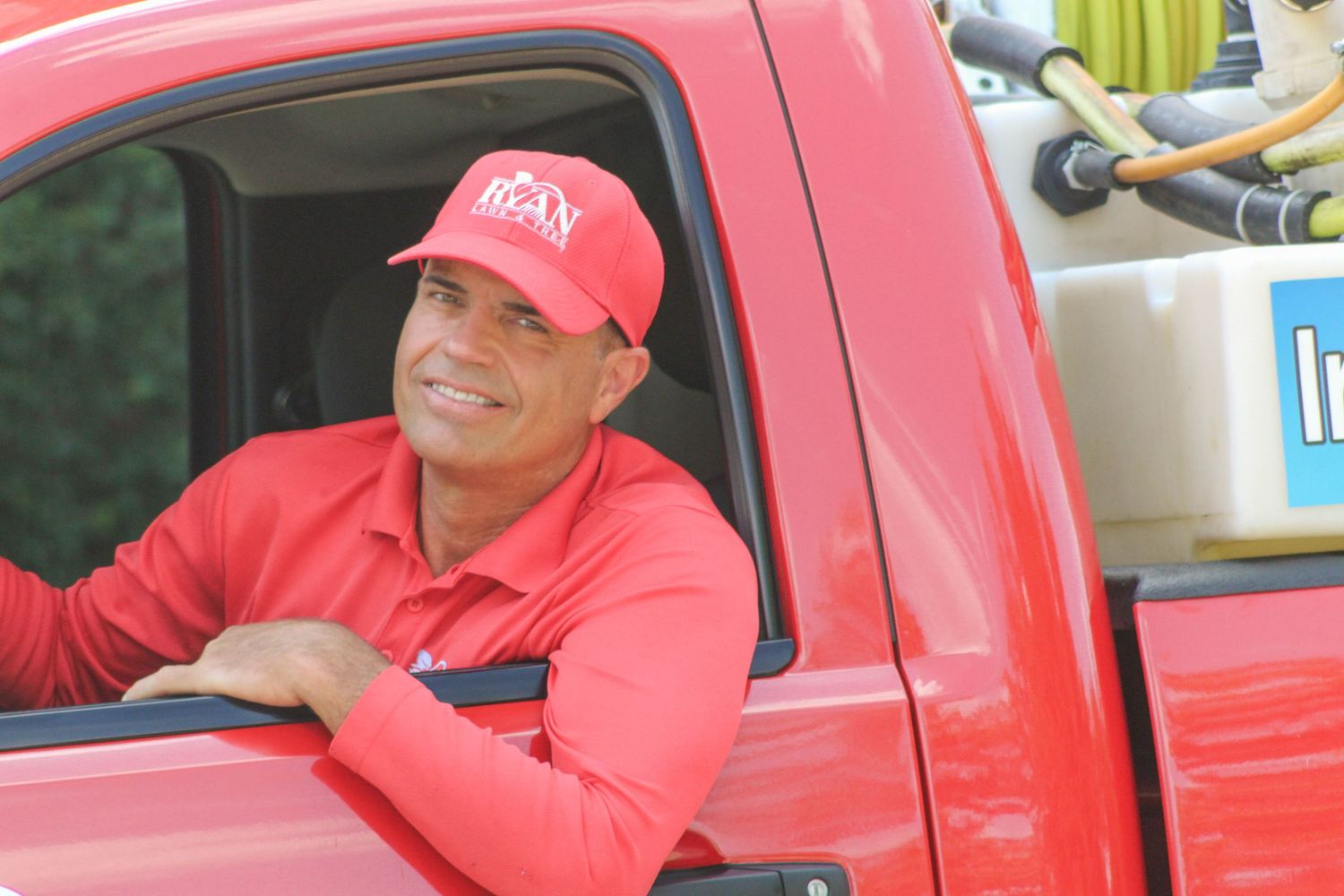 Tim, a long-time senior employee at Ryan Lawn and Tree in Kansas City.