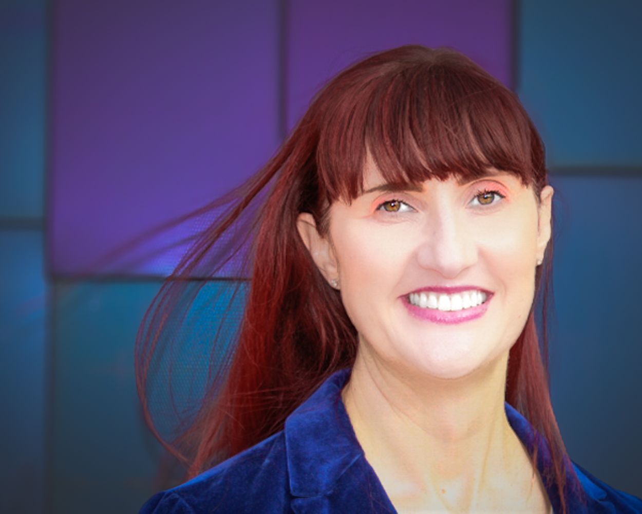 Professional corporate headshot for a bank.