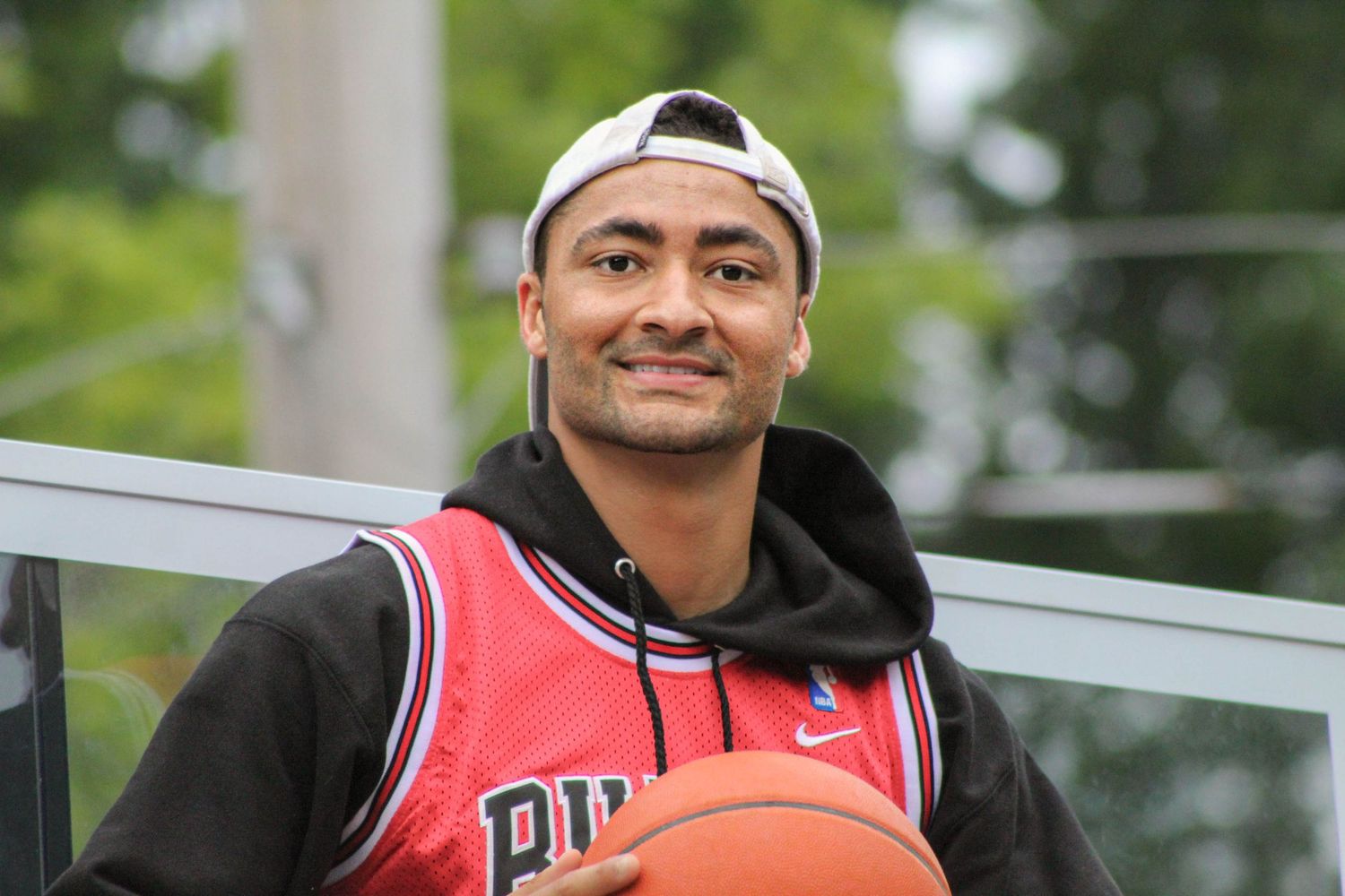 Urban basketball and improvised photography by Audra Dietz.