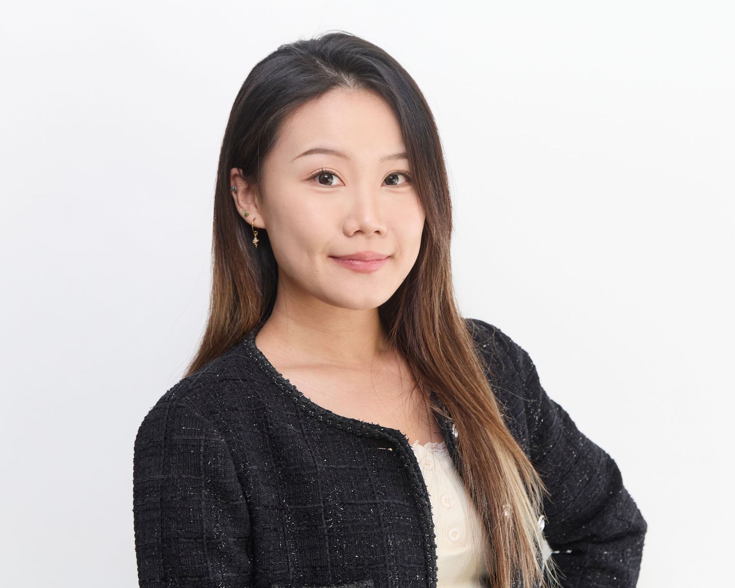 Corporate headshot on white background.
