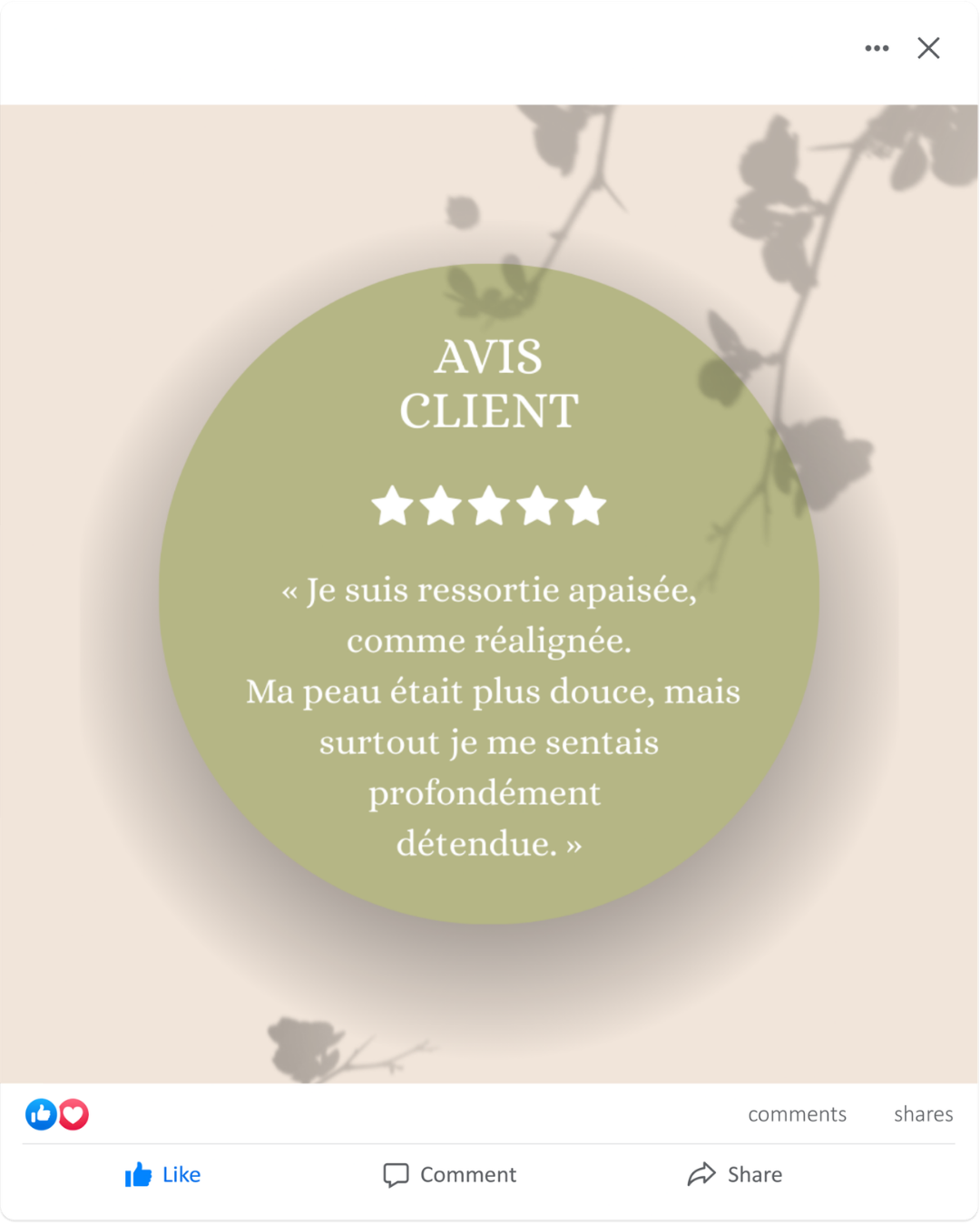 Création de contenu Instagram pour marques artisanales. Brand content clé en main. avis-client-instagram