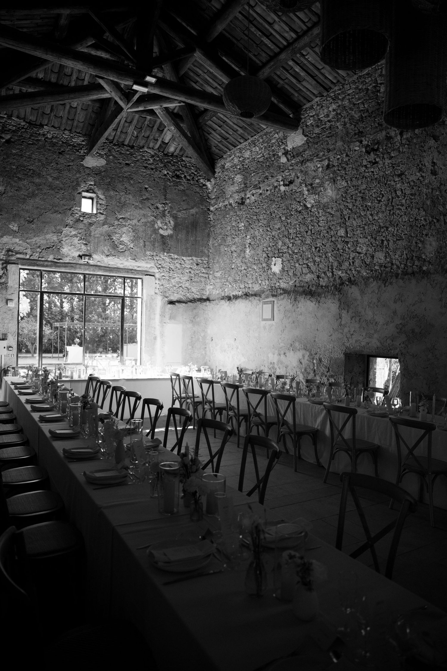 elegant Wedding table styling at Le Petit Roulet France