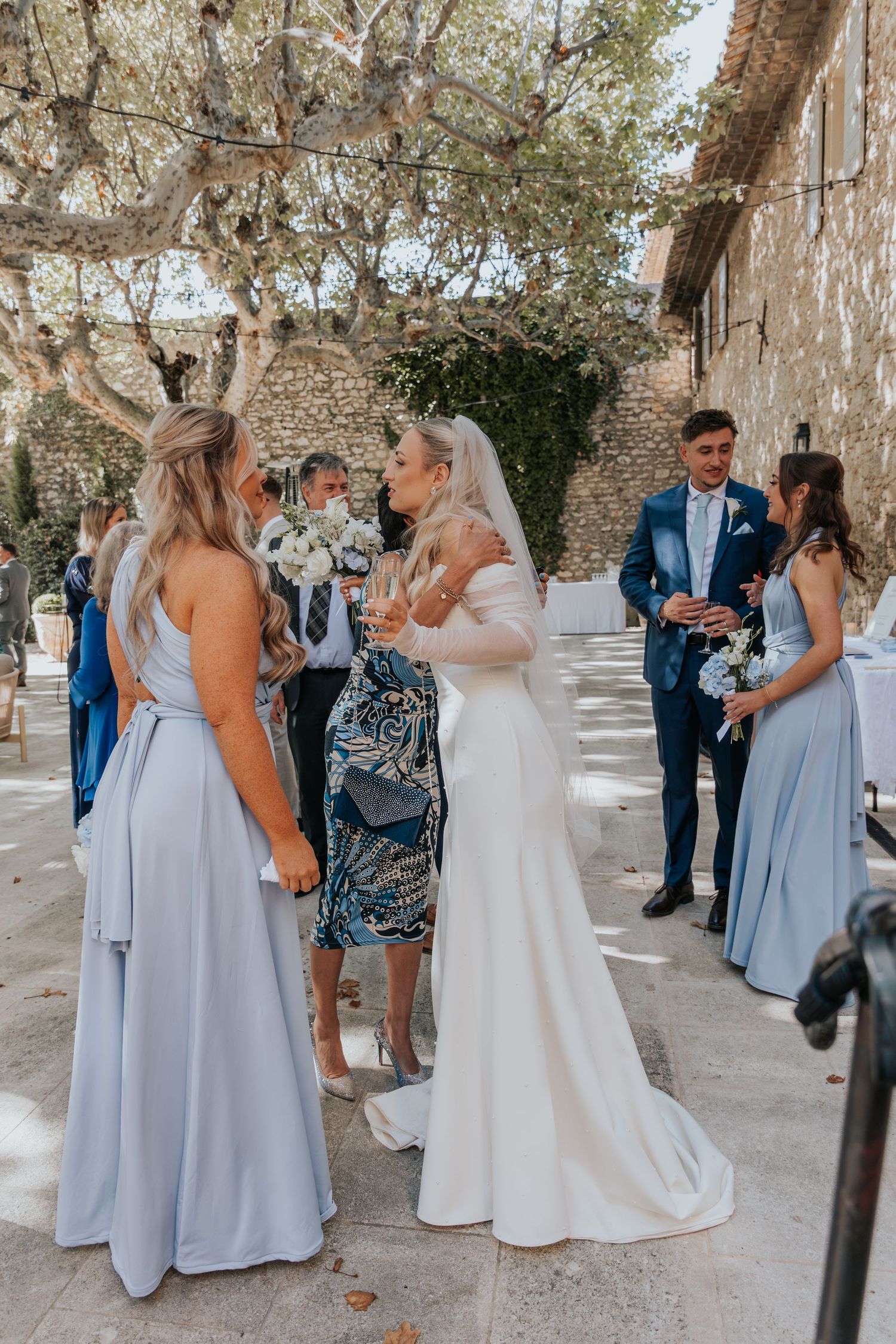 Wedding reception at Le Petit Roulet France