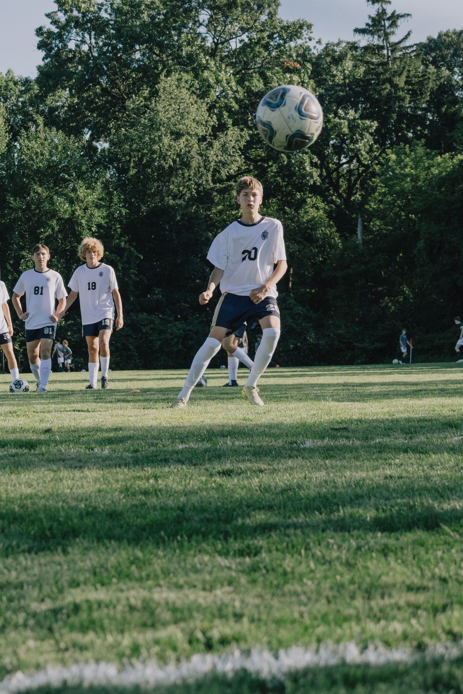 New Prairie High School boys soccer photography from the 2026–2027 season in New Carlisle, Indiana. High school sports photography by Legus.